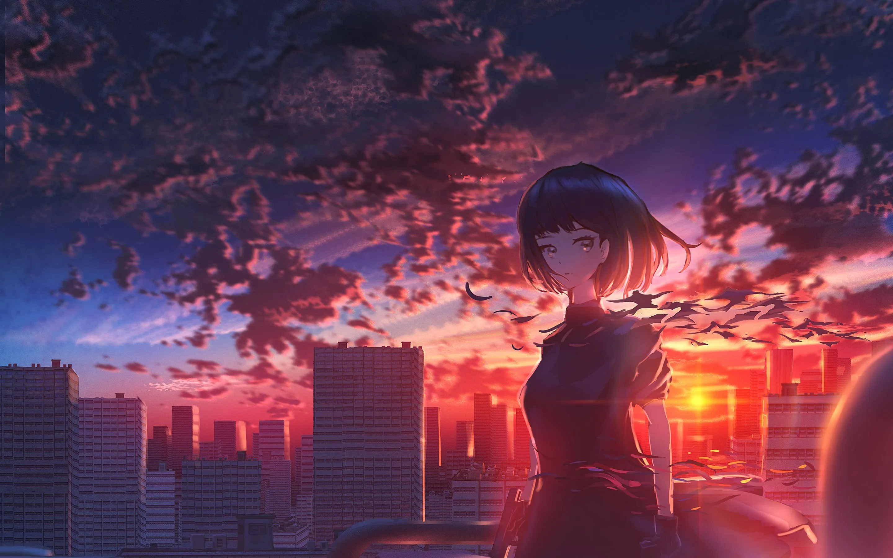 Girl Scenery Original Anime Macbook Pro Retina , HD 4k Wallpaper Image, Background, Photos and Picture