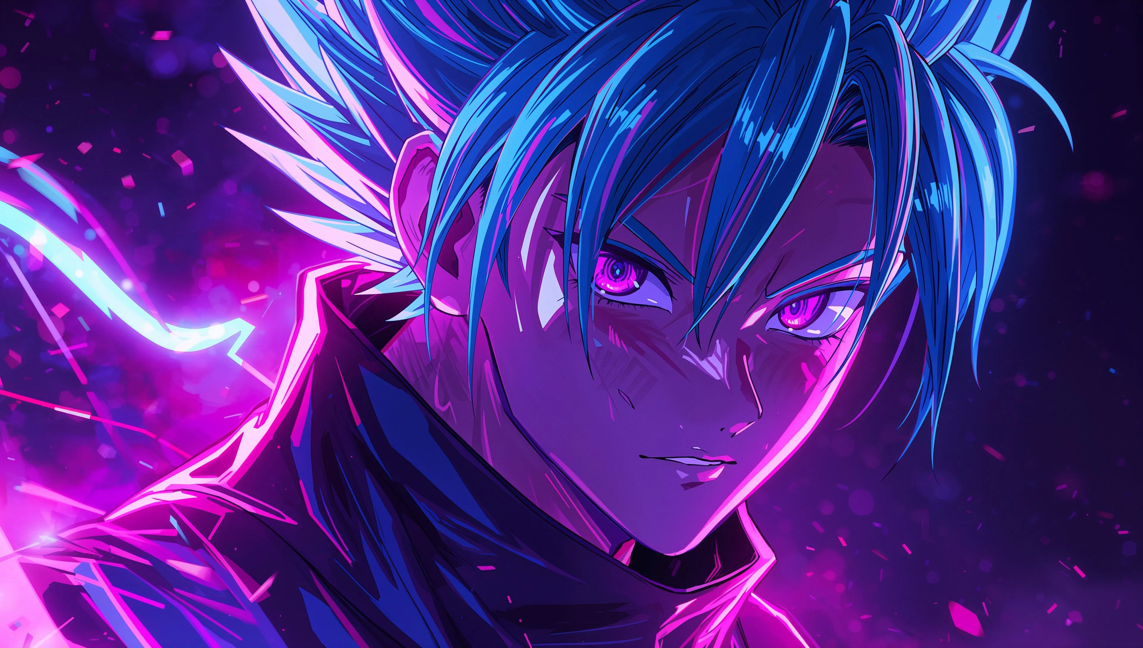 free HD dazzling surreal anime cinematic wallpaper with vibrant colors ultra HD background pixeora