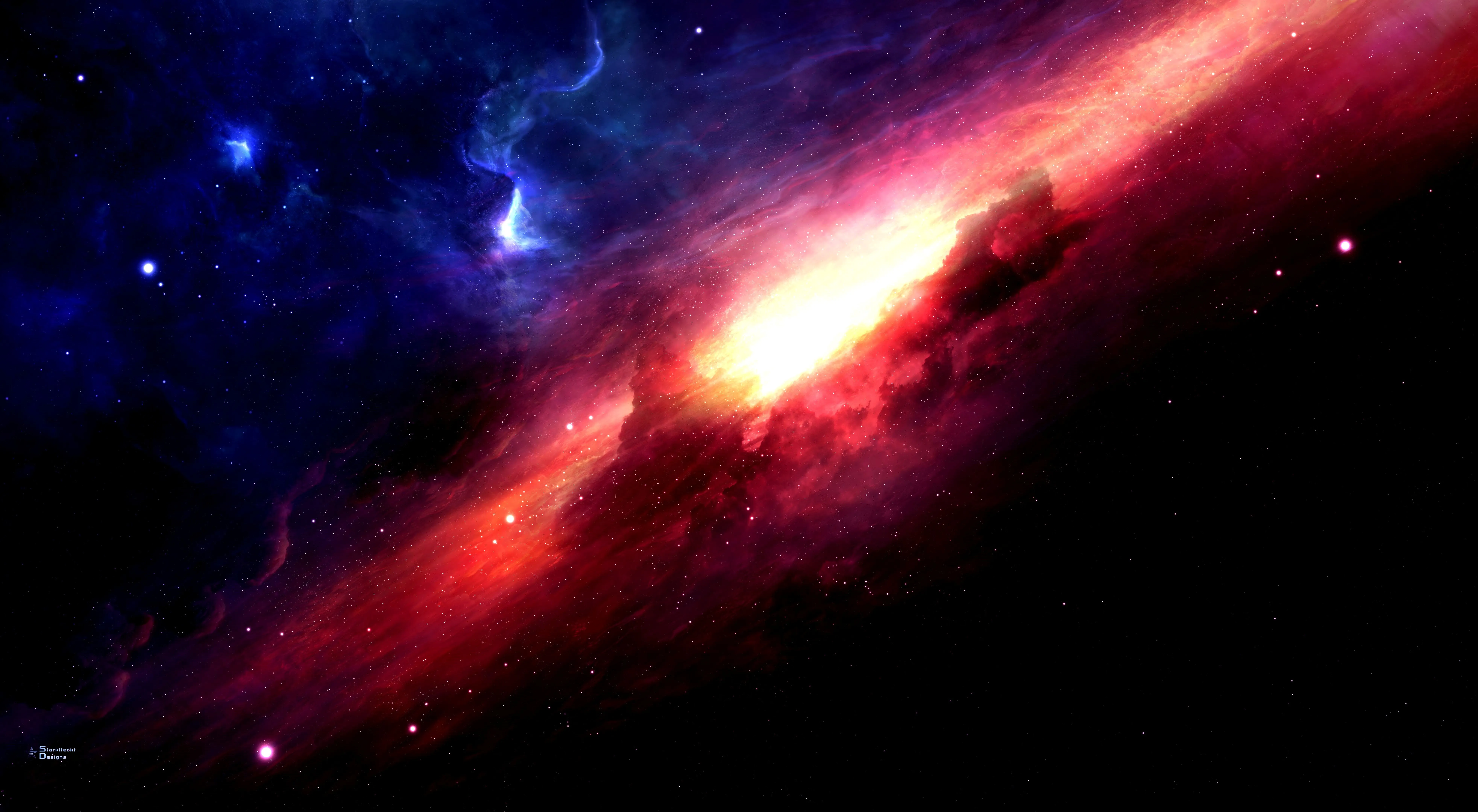 4K OLED Space Wallpaper, HD Background on WallpaperBat