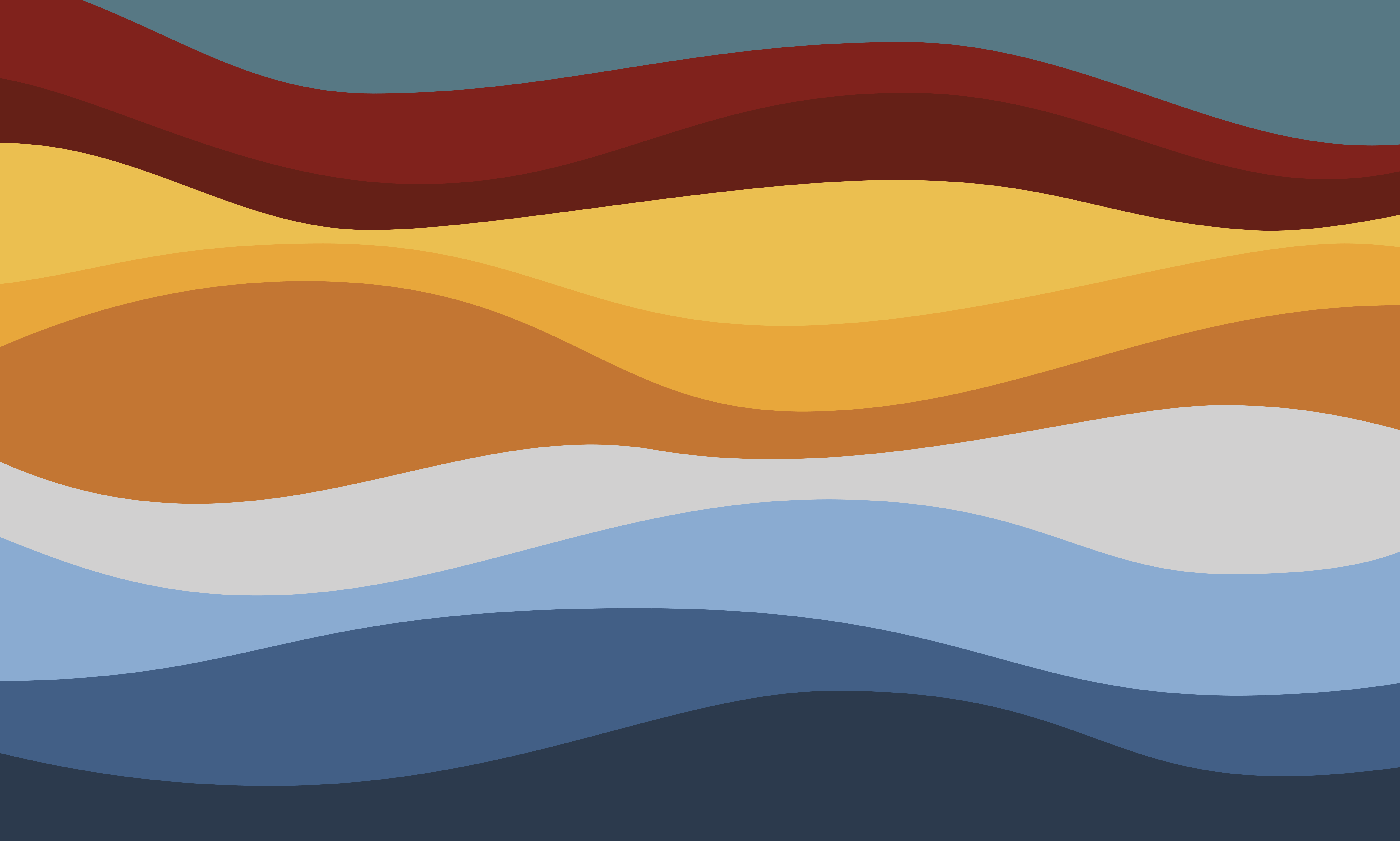 Abstract Waves 4K HD Wallpaper