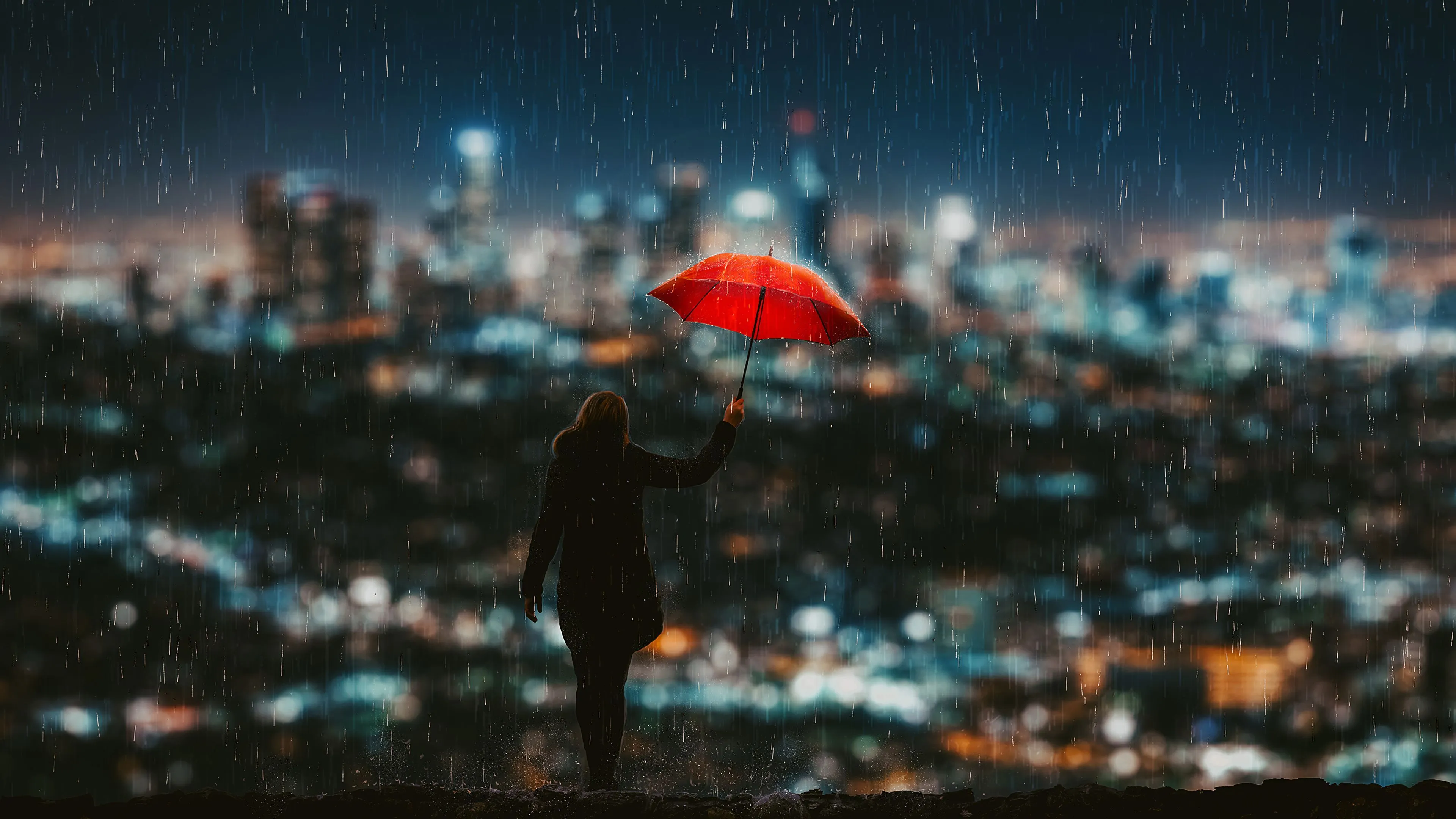 Catch The Rain 4k Wallpaper.Free 4k Wallpaper