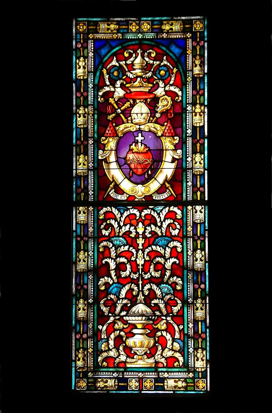 Stained glass painting 1080P, 2K, 4K, 5K HD wallpaper free download