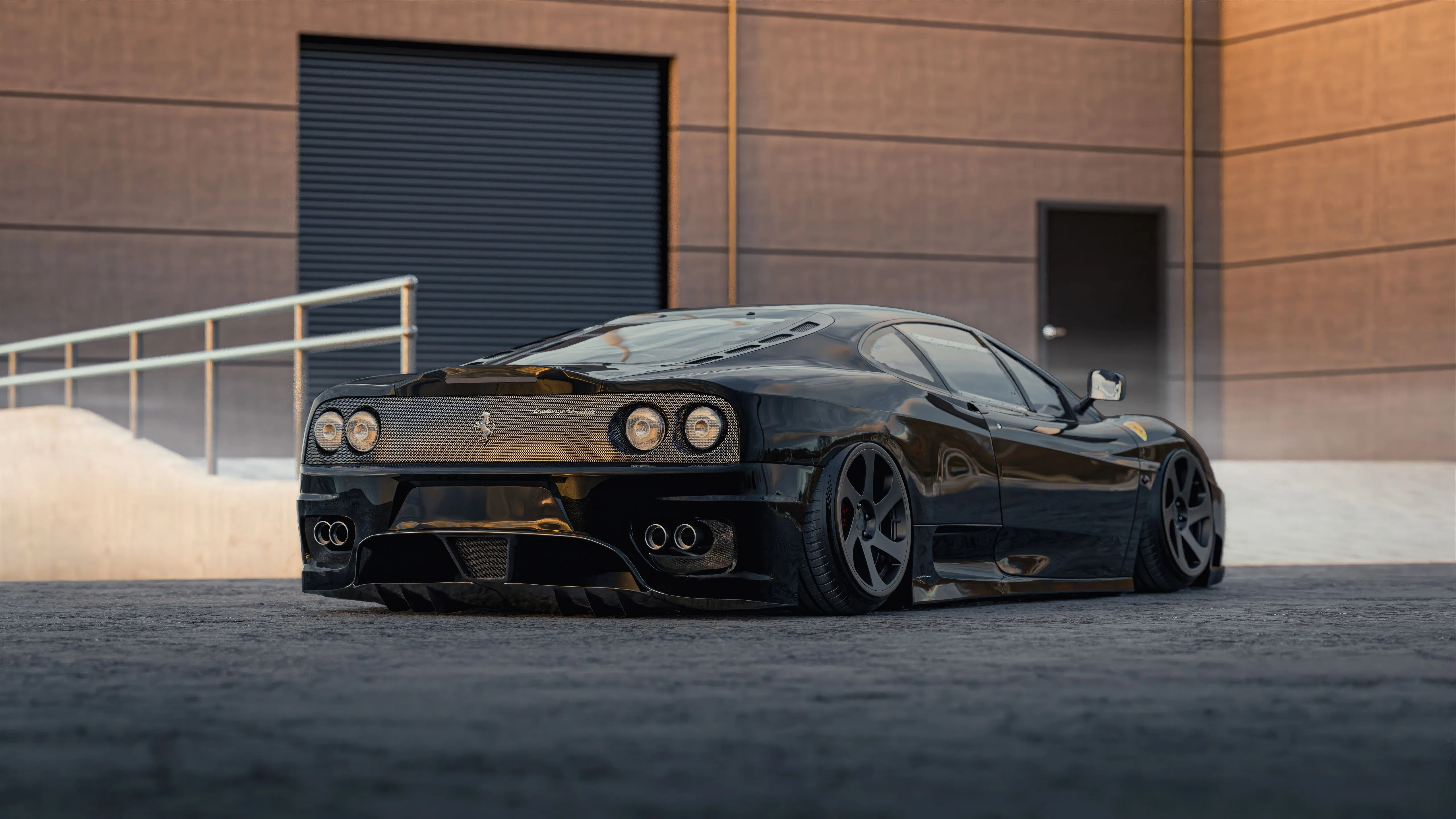 Ferrari 360 Custom Black 5k Wallpaper, HD Cars Wallpaper, 4k Wallpaper Image, Background, Photos and Picture