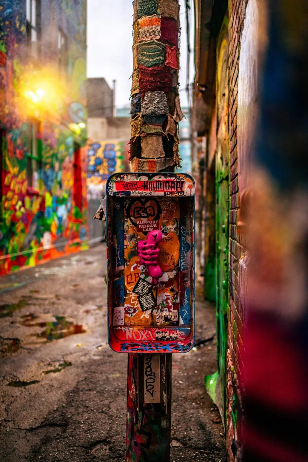 Graffiti Alley. Ontario Photo Spot