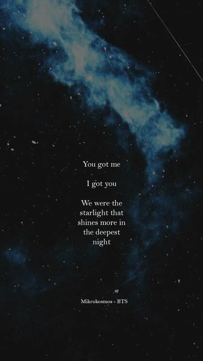 BTS Lyric Quotes Wallpaper