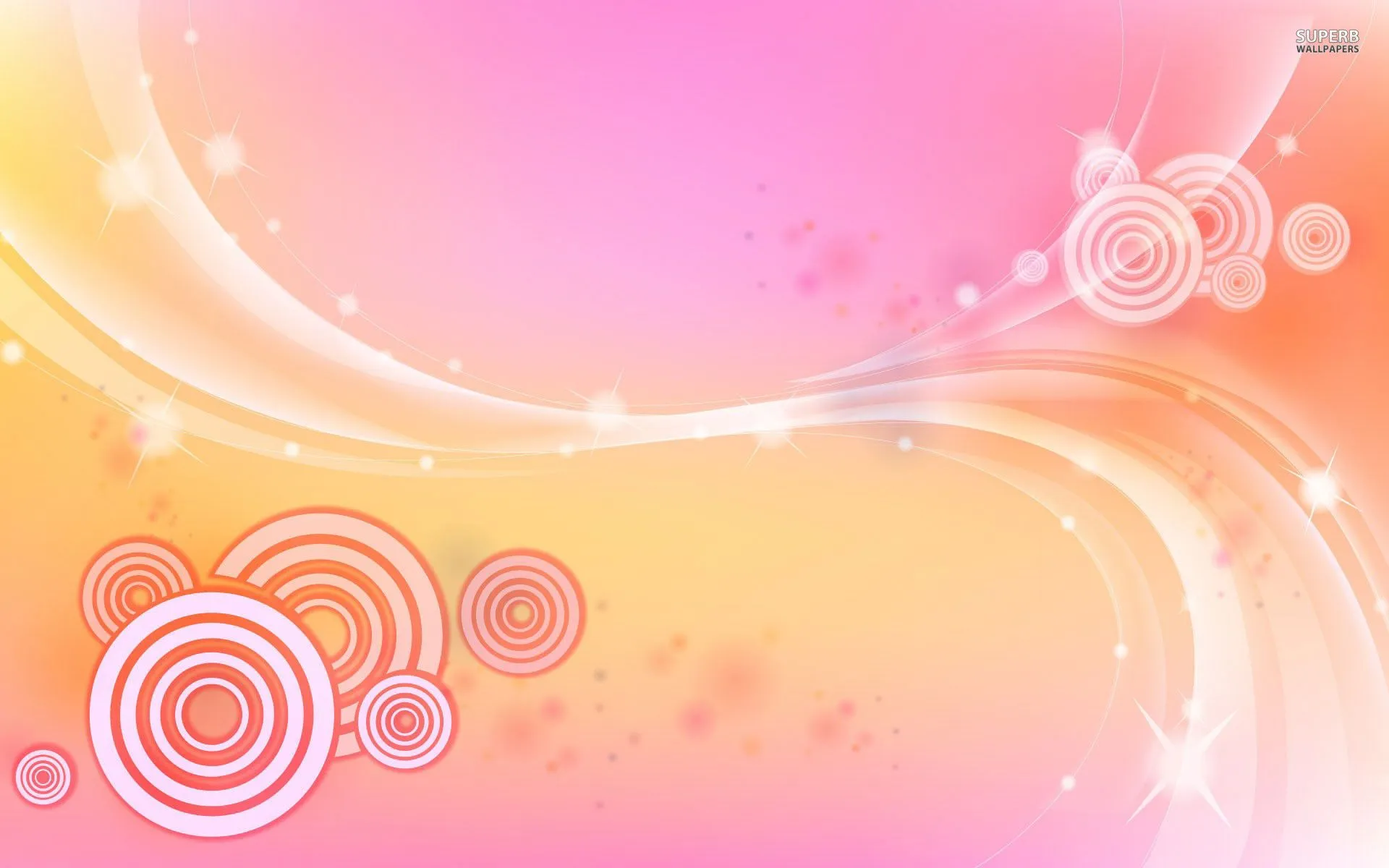 Pink And Yellow Wallpaper