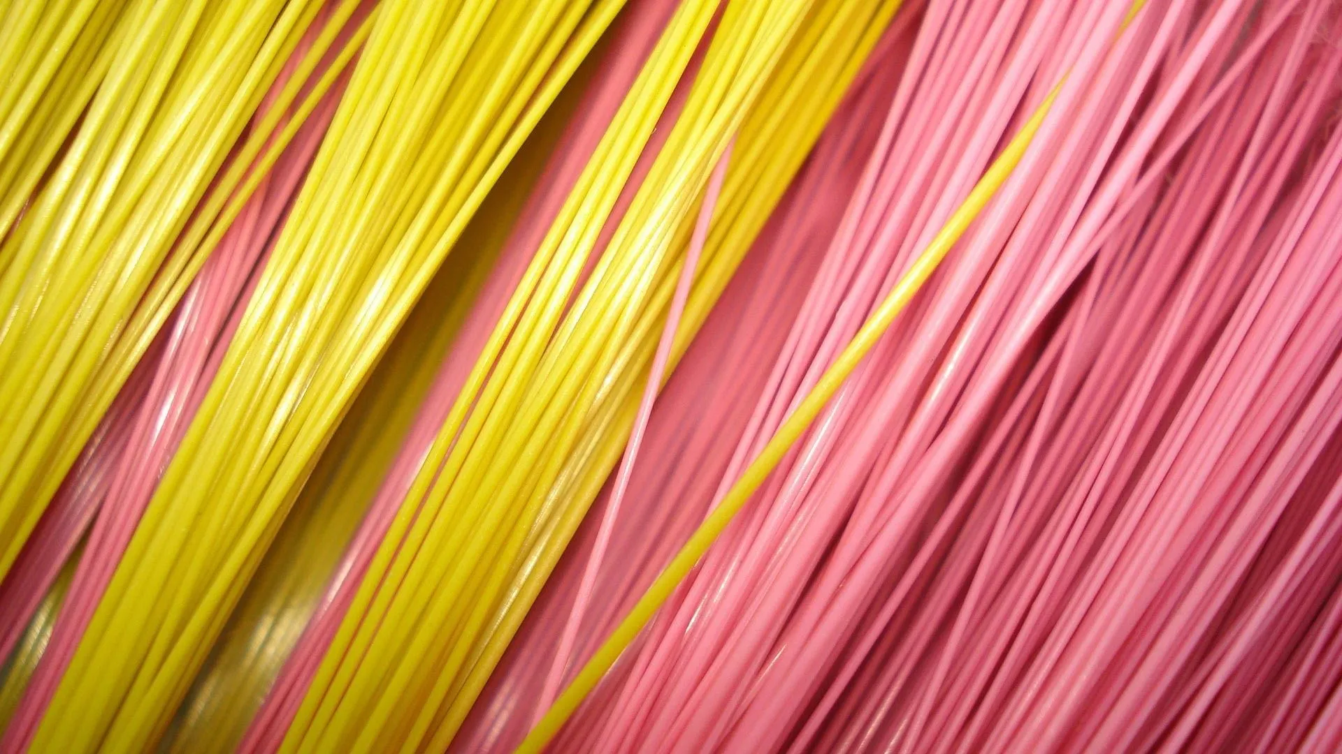 Yellow And Pink Wallpaper