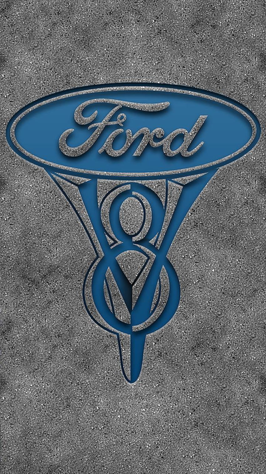 Vintage Ford Logo, ford logo android HD phone wallpaper