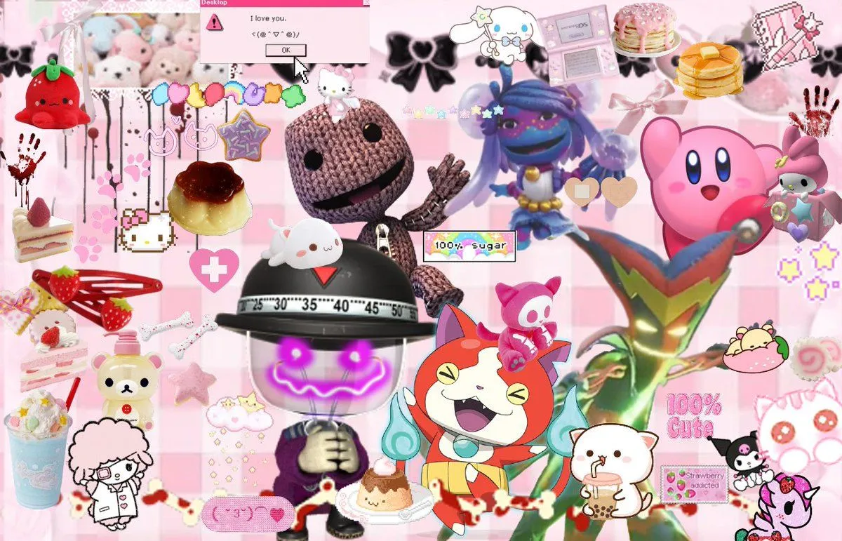 Here is something for my keyboard wallpaper thingy