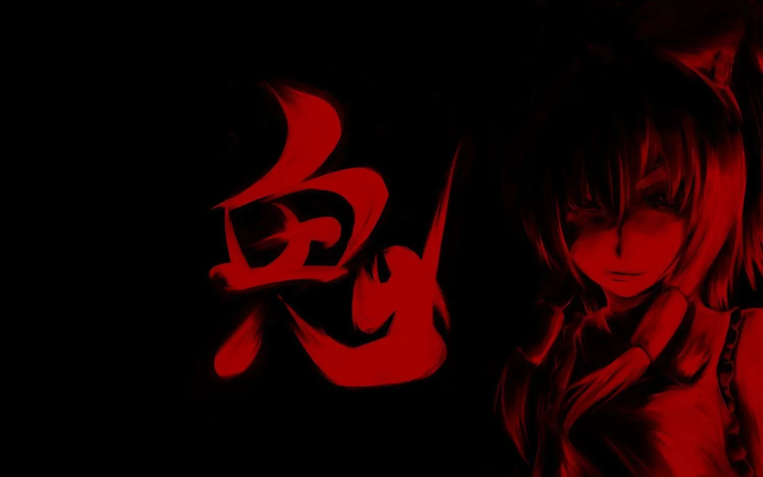 Anime Red And Black Manga Series Desktop HD Wallpaper 106360