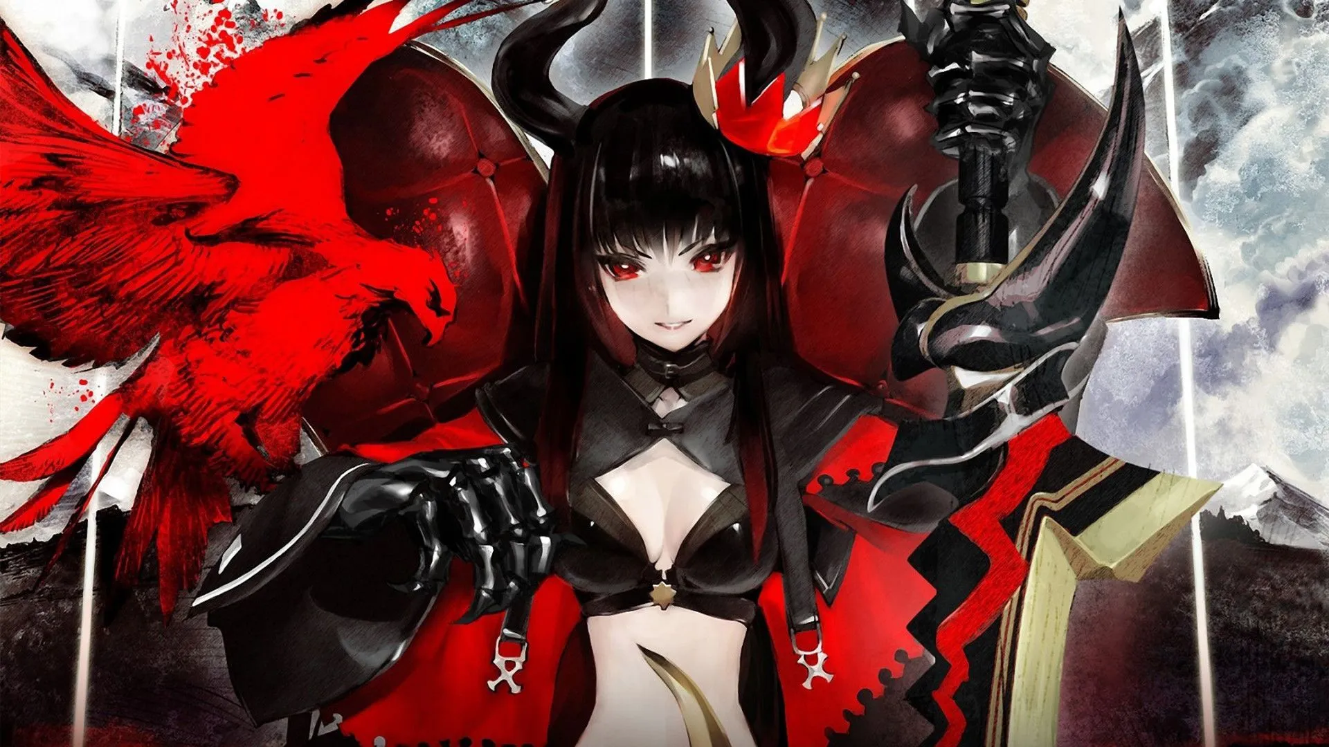 Red Anime Wallpaper