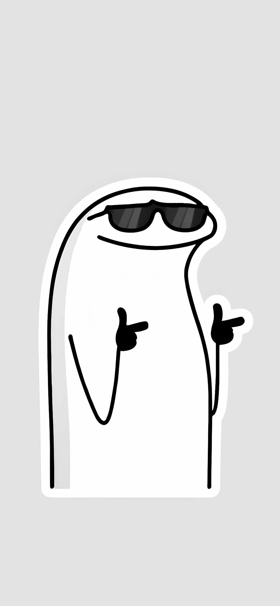 Flork Meme Cool Shades Phone Wallpaper Wallpaper HD