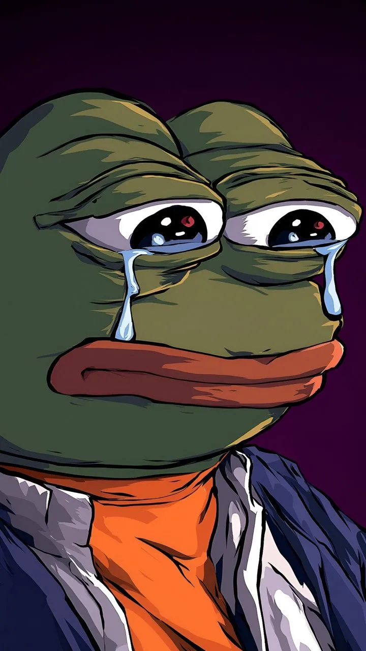 Pepe the Frog Meme Sad 4K UHD Wallpaper for UltraHD Desktop and TV, Widescreen and UltraWide Display, Dual Monitor, Smartphone and Tablet Devices