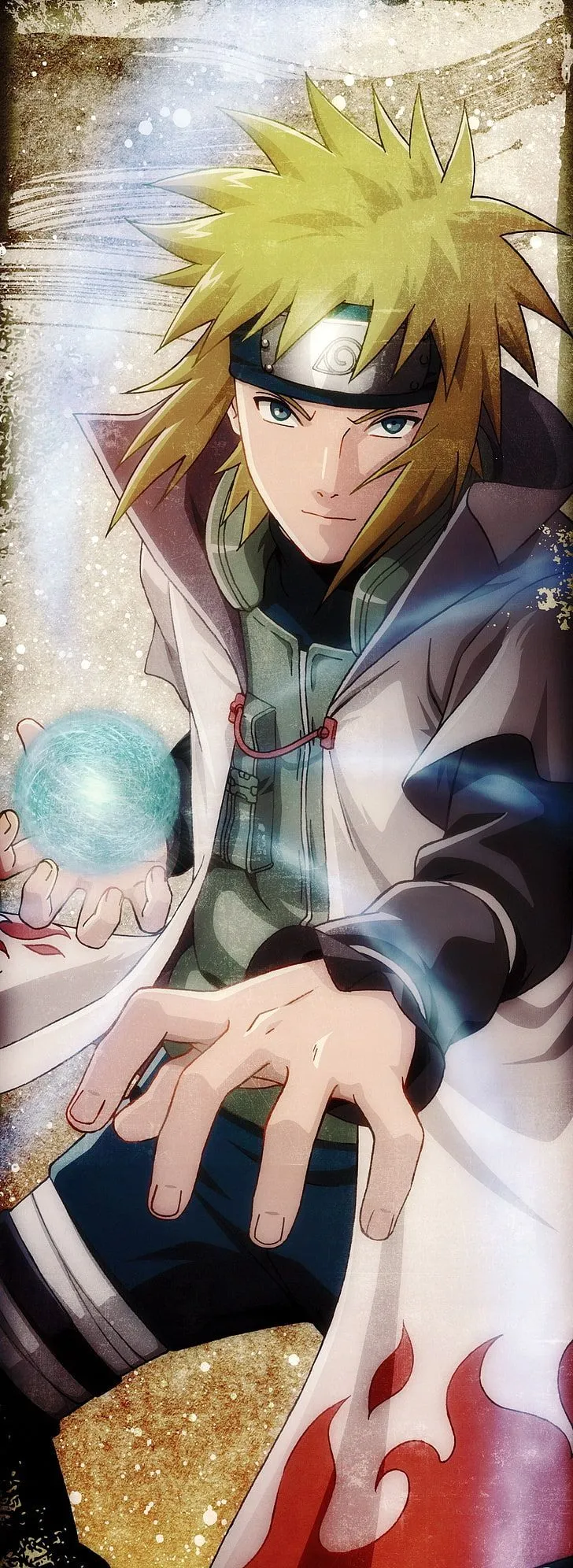 HD wallpaper: Minato illustration, Naruto Shippuuden, Namikaze Minato, celebration