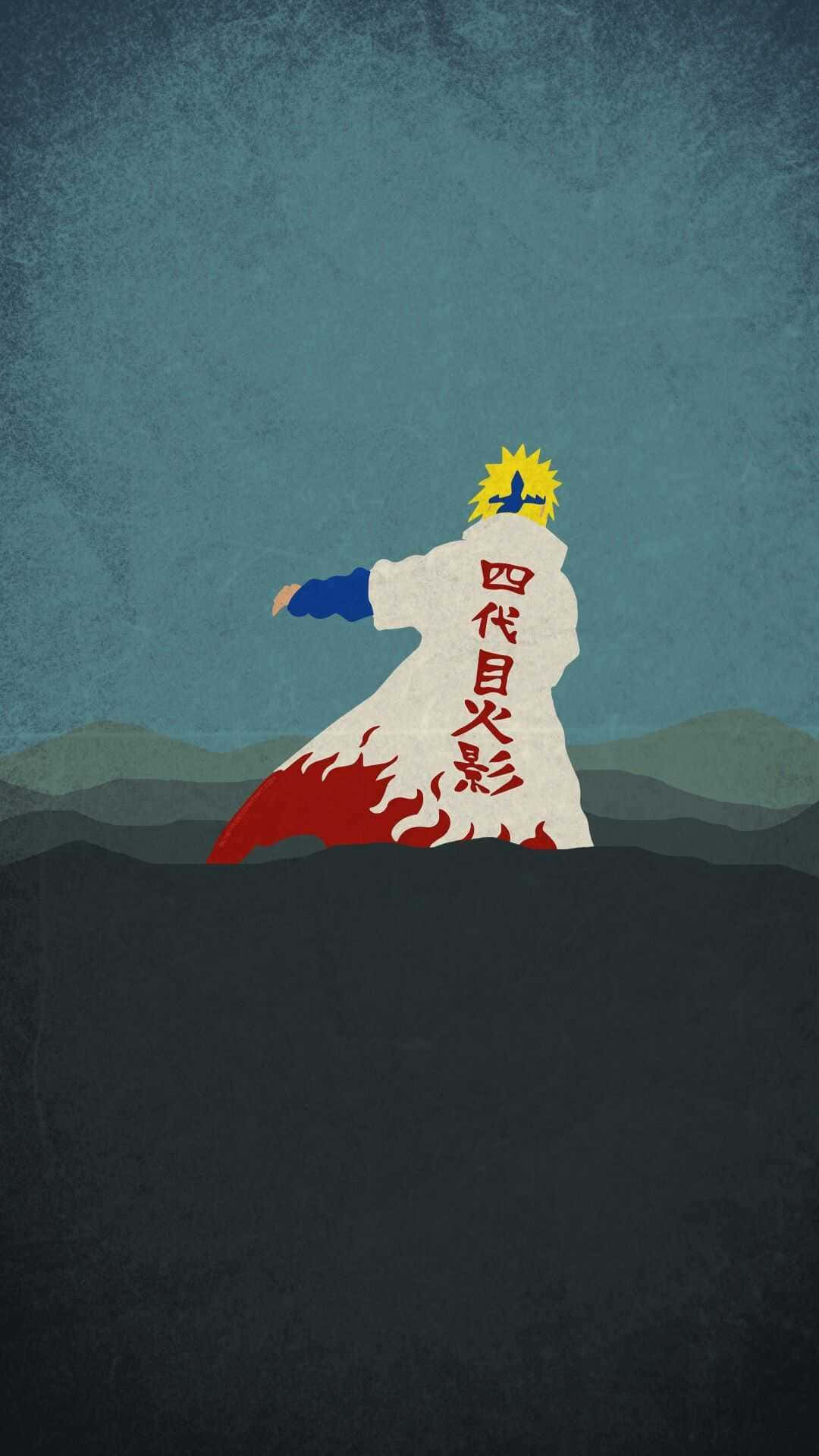 Download Minato Namikaze From Naruto Aesthetic Phone Wallpaper