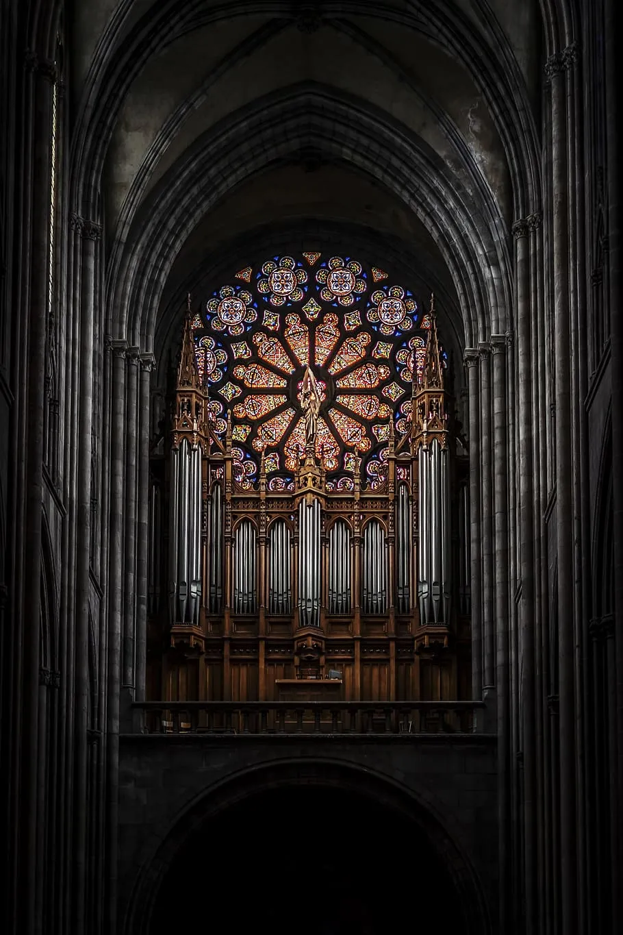 Medieval stained glass 1080P, 2K, 4K, 5K HD wallpaper free download