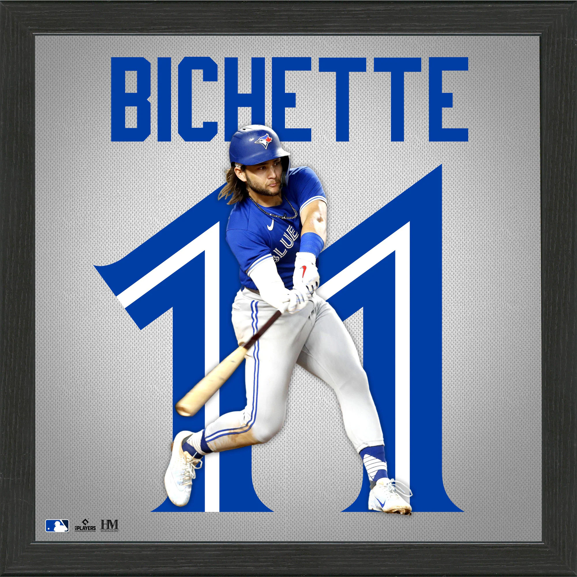 Bo Bichette Toronto Blue Jays Highland Mint 13 x 13 Impact Jersey