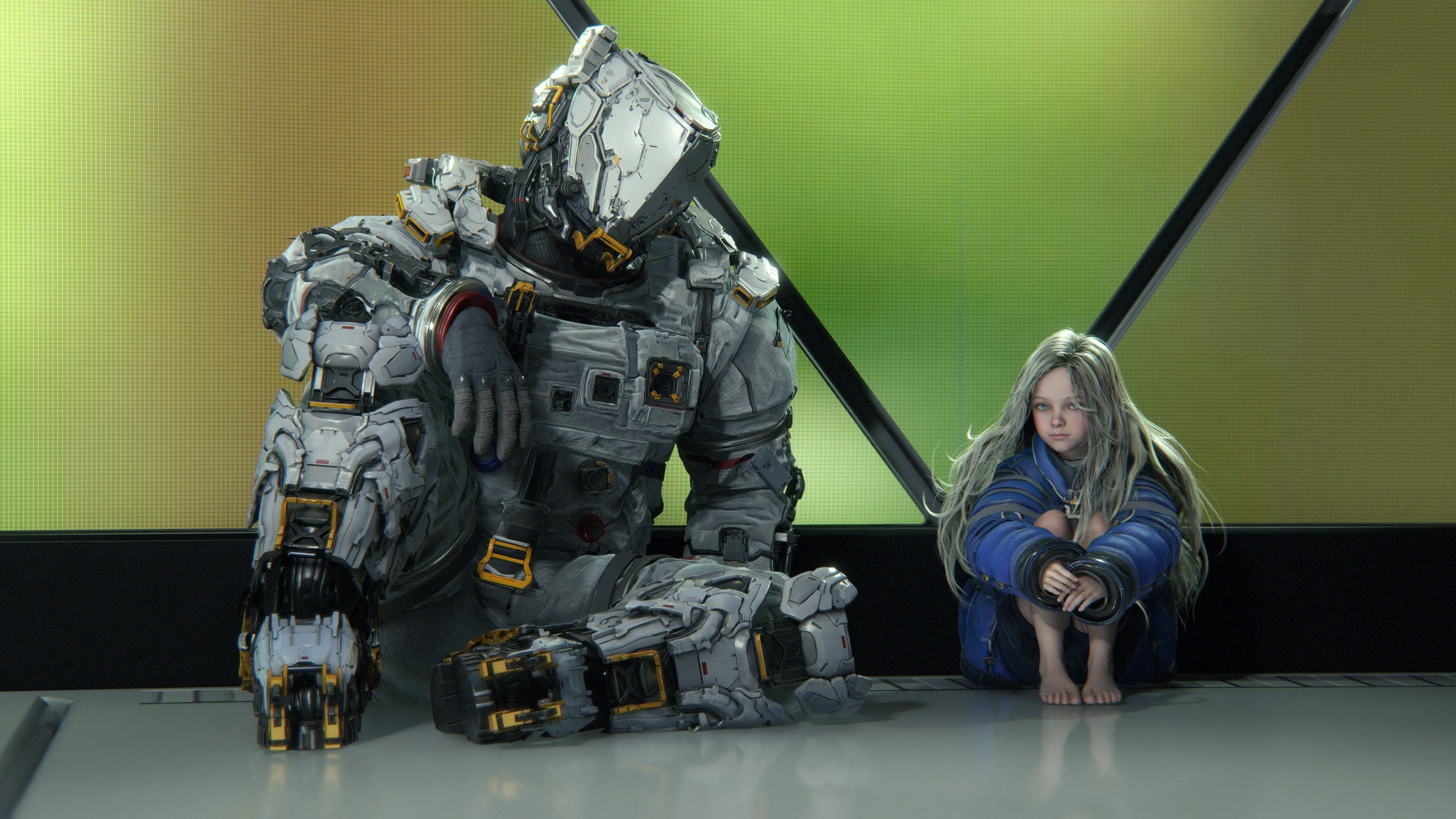 Pragmata Wallpaper 4K, Screenshot, Hugh , Diana