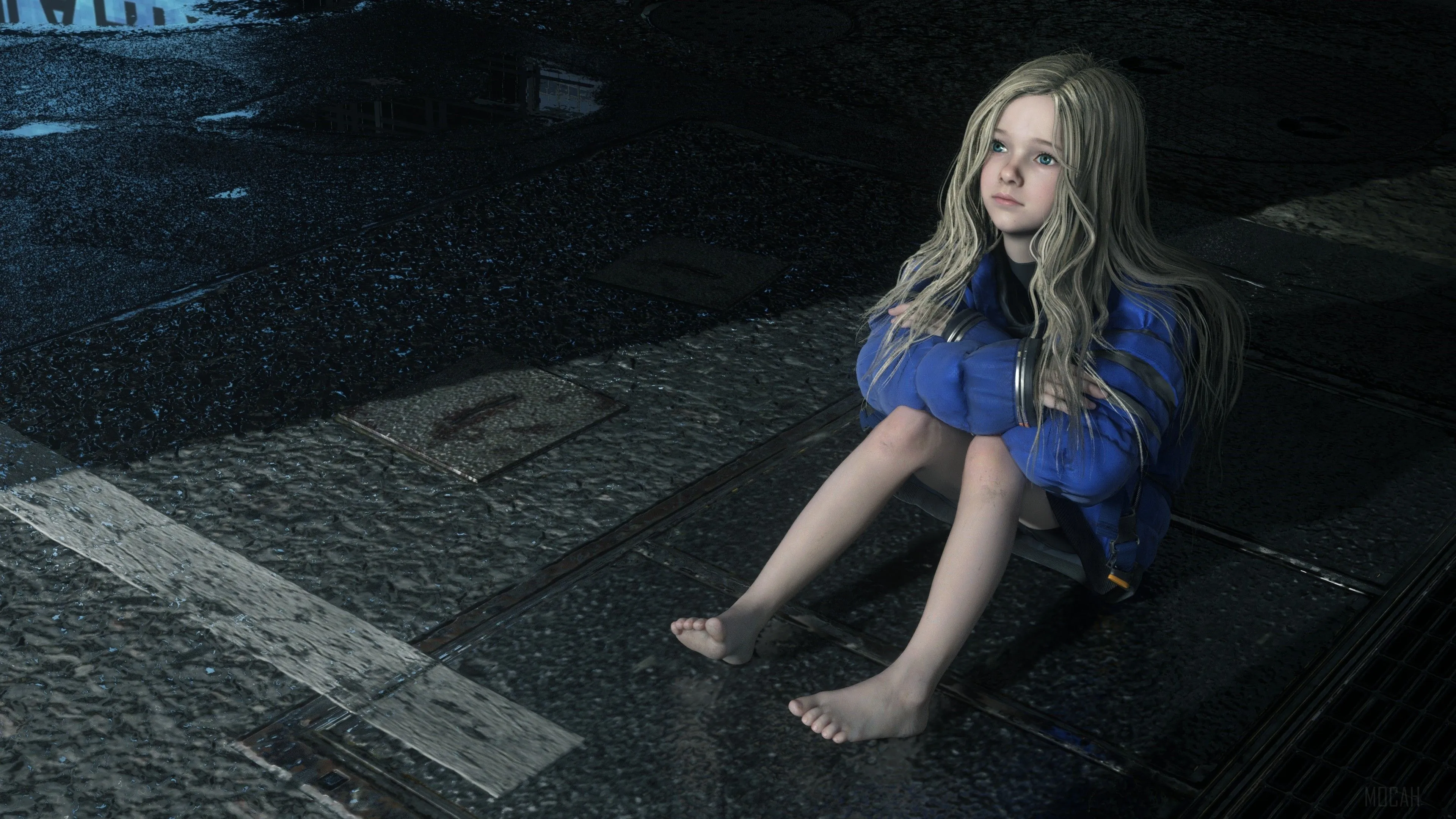 Girl From Pragmata In Sci Fi Video Game 4K HD Wallpaper