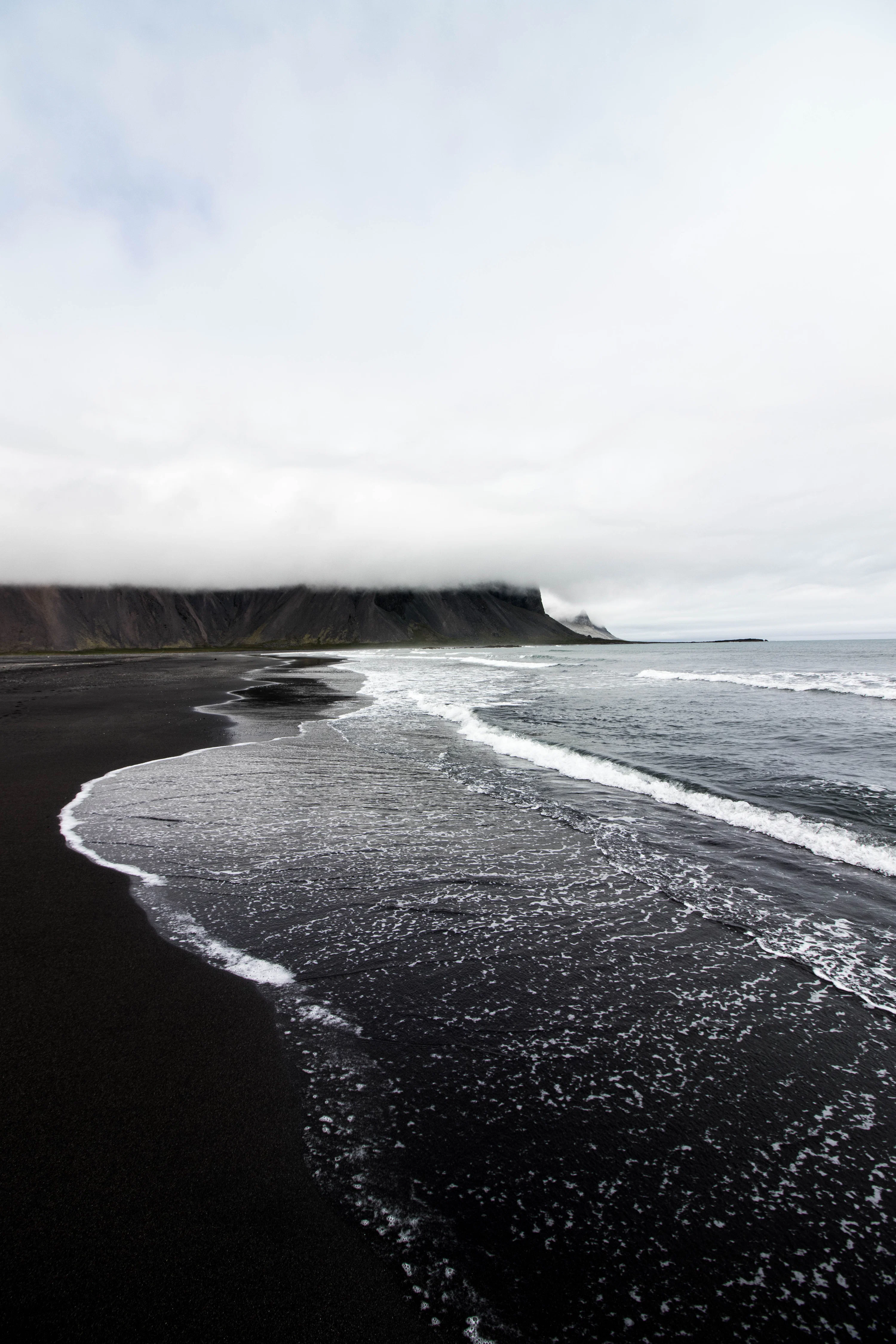 Black Sand Beach, Iceland Picture. Download Free Image