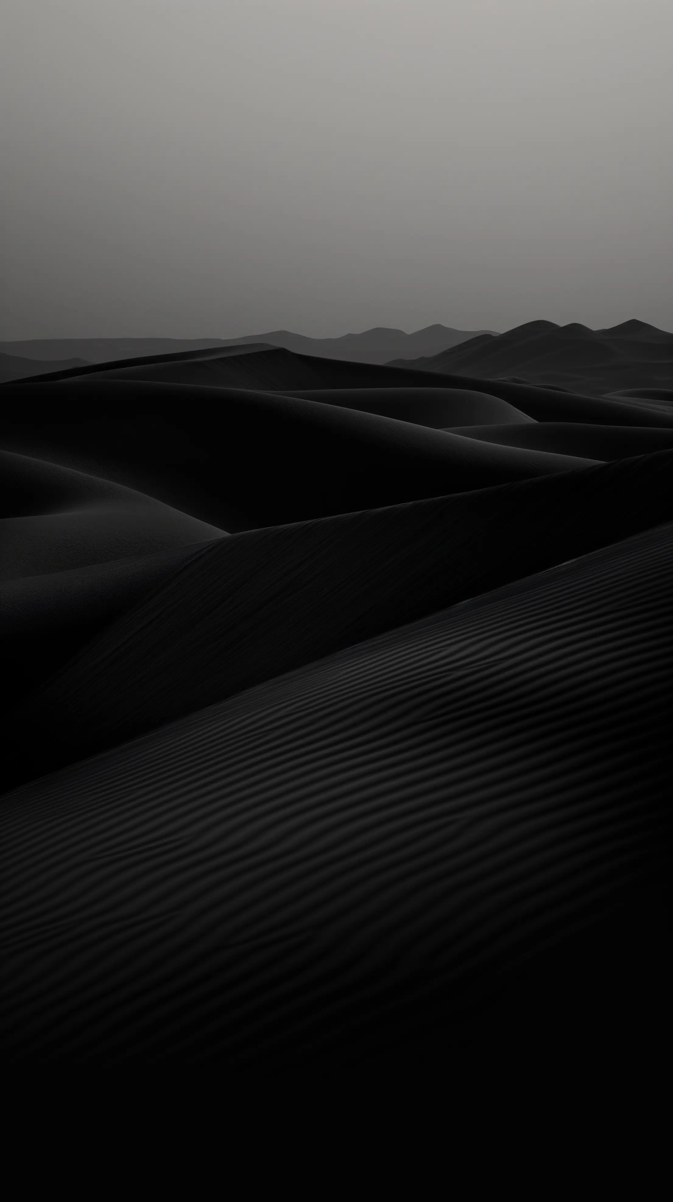 Black Dunes Smartphone Wallpaper