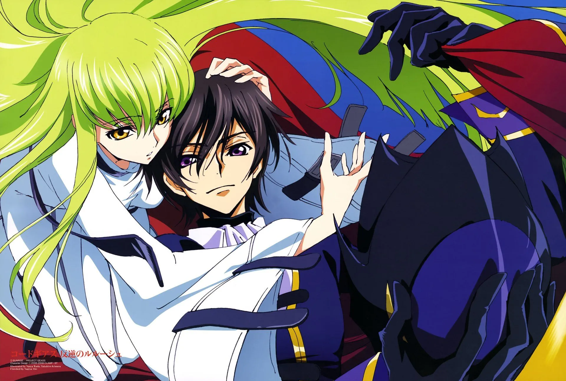 Code Geass: Lelouch & C.C. Ultra HD Anime Wallpaperx4104