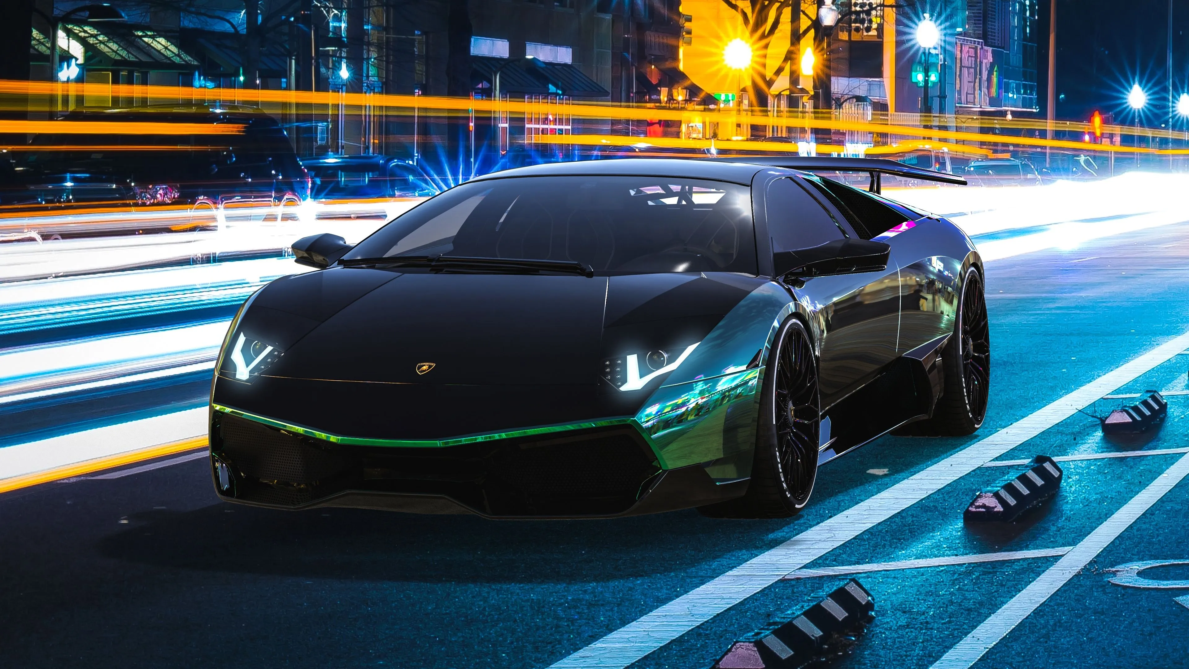 Lamborghini Murcielago Wallpaper 4K, Custom tuning