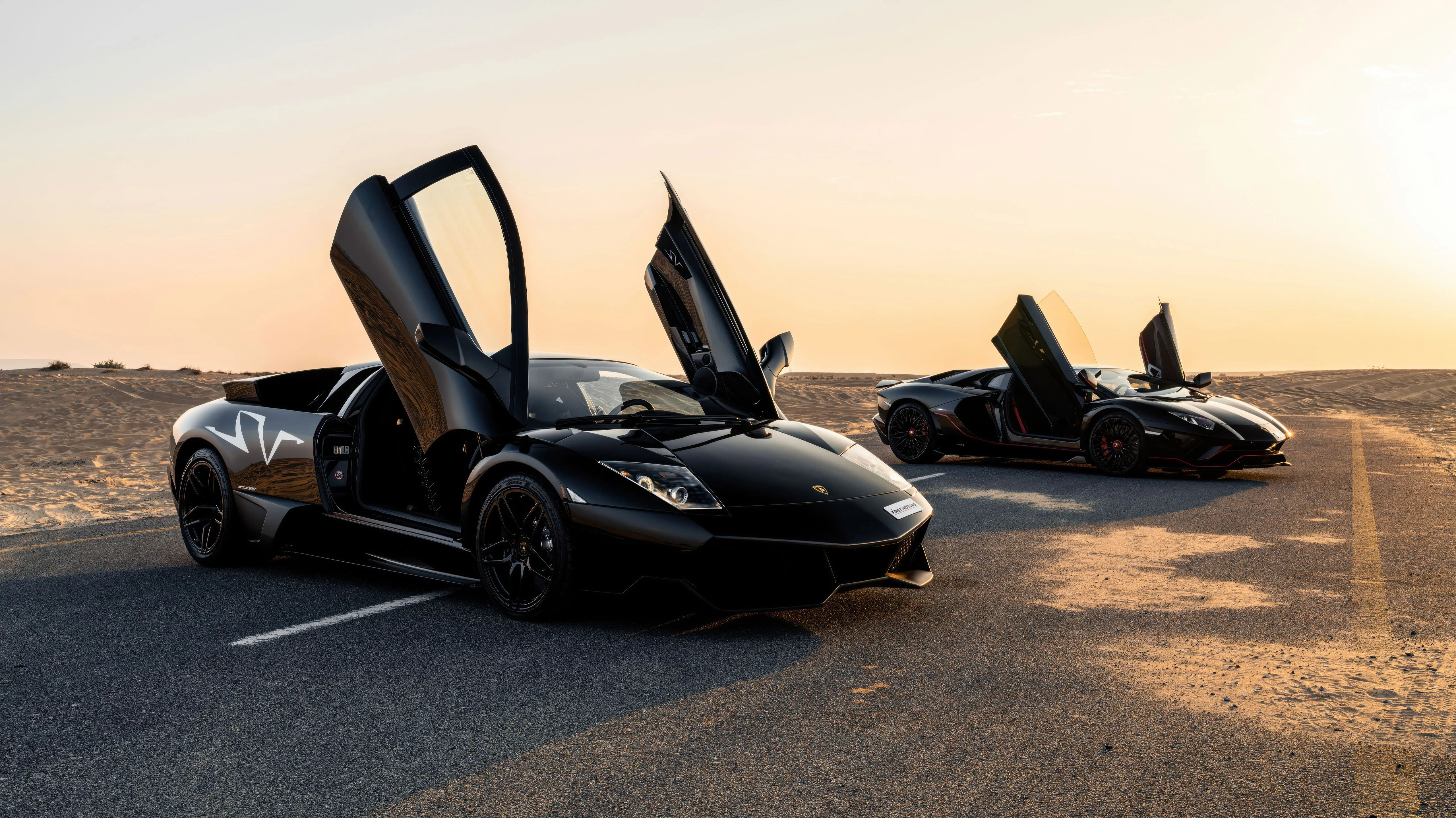 Lamborghini Murcielago Sv And Lamobrghini Aventador Ultimae Wallpaper, HD Cars Wallpaper, 4k Wallpaper, Image, Background, Photos and Picture
