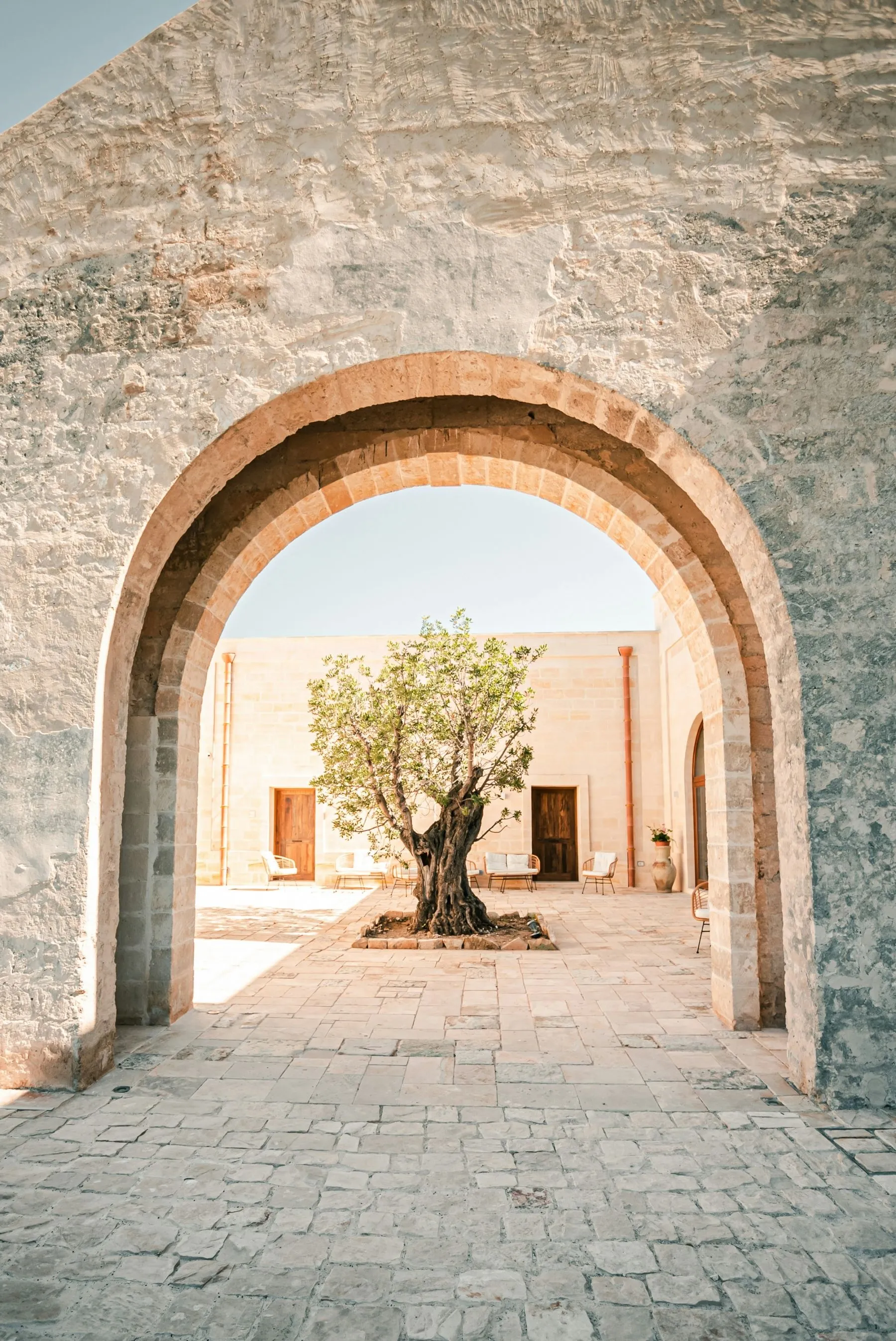 Luxury Life Concrete Archway Classical Architecture