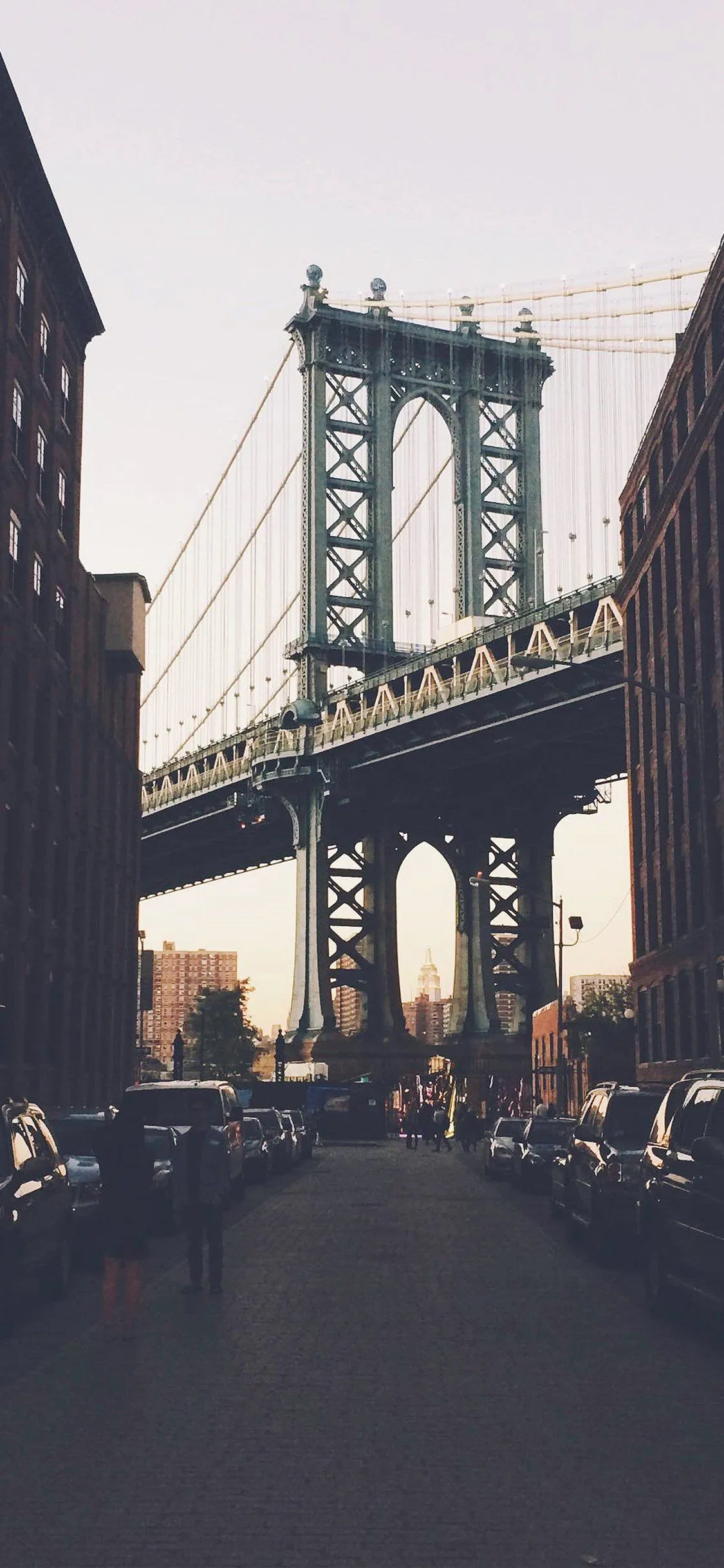 newyork bridge city building architecture street