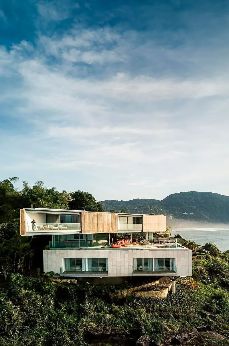 House, architecture, nature, vertical, modern, HD phone wallpaper