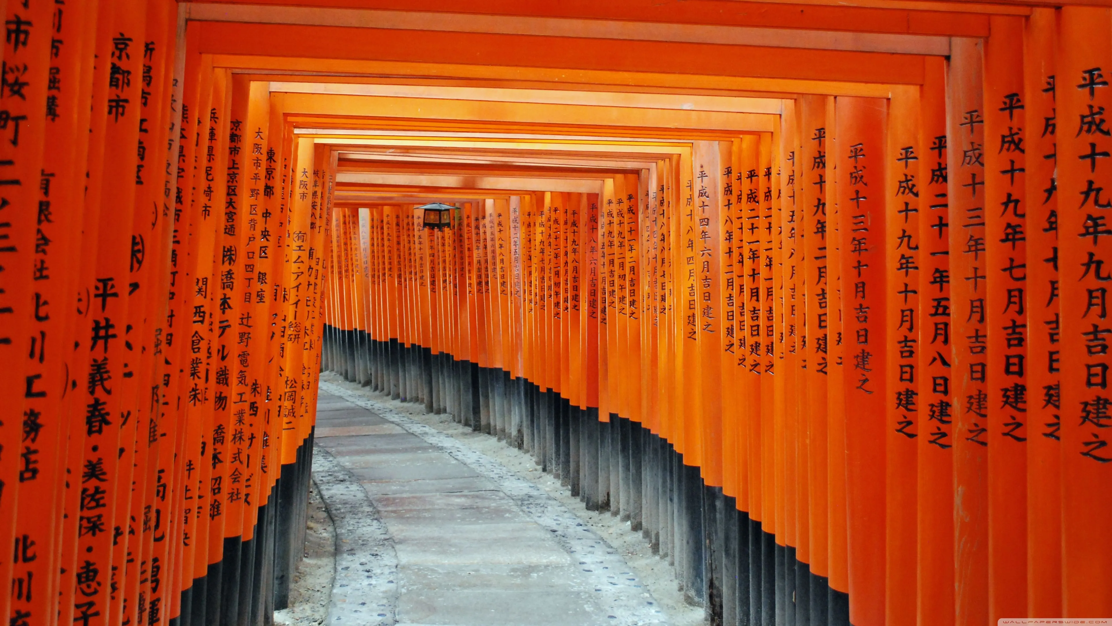 Fushimi Inari Taisha, Kyoto, Japan 4K UHD Wallpaper for UltraHD Desktop and TV, Widescreen and UltraWide Display, Smartphone and Tablet Devices