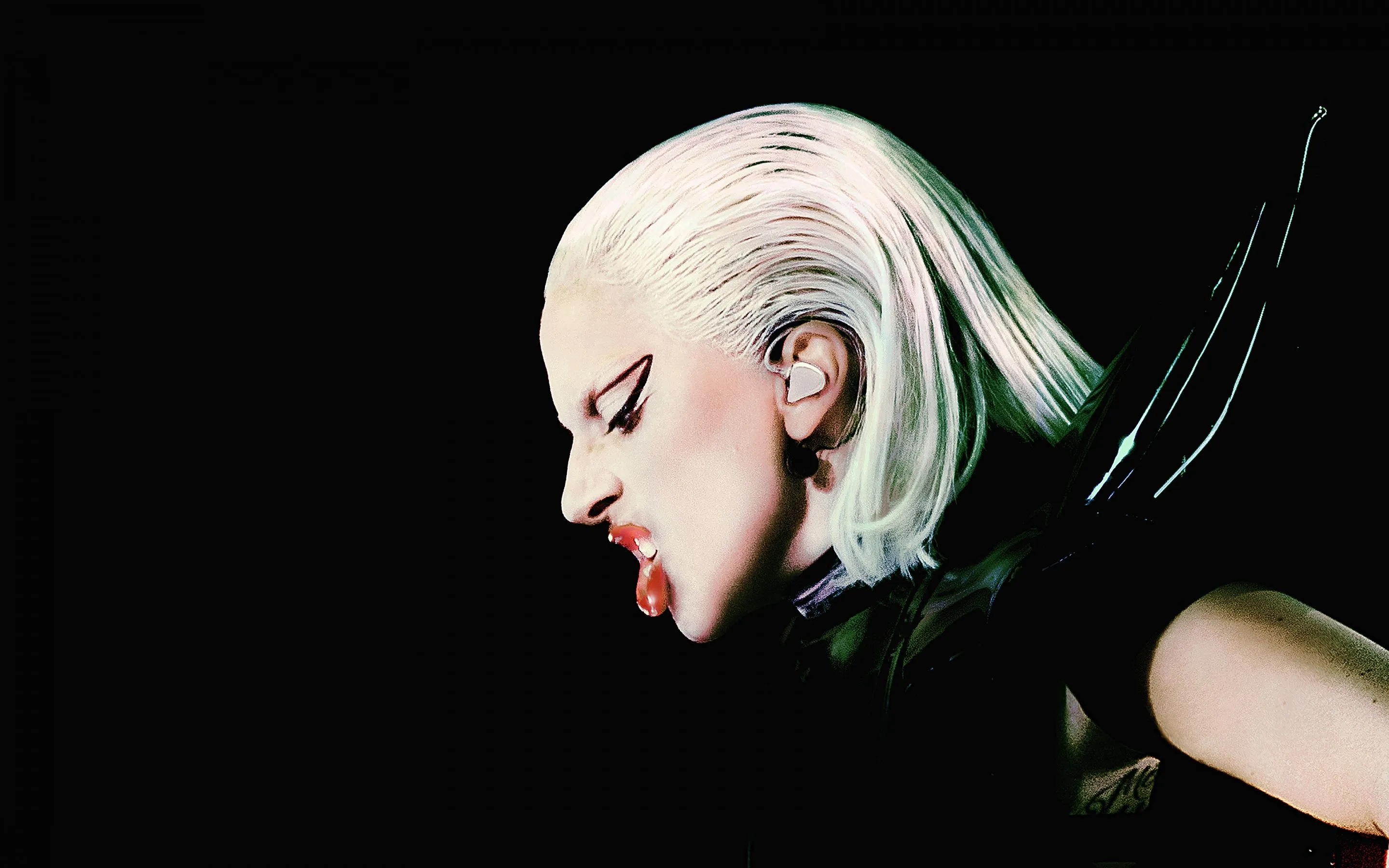 Lady Gaga Wallpaper 4K, Chromatica Ball, Live concert