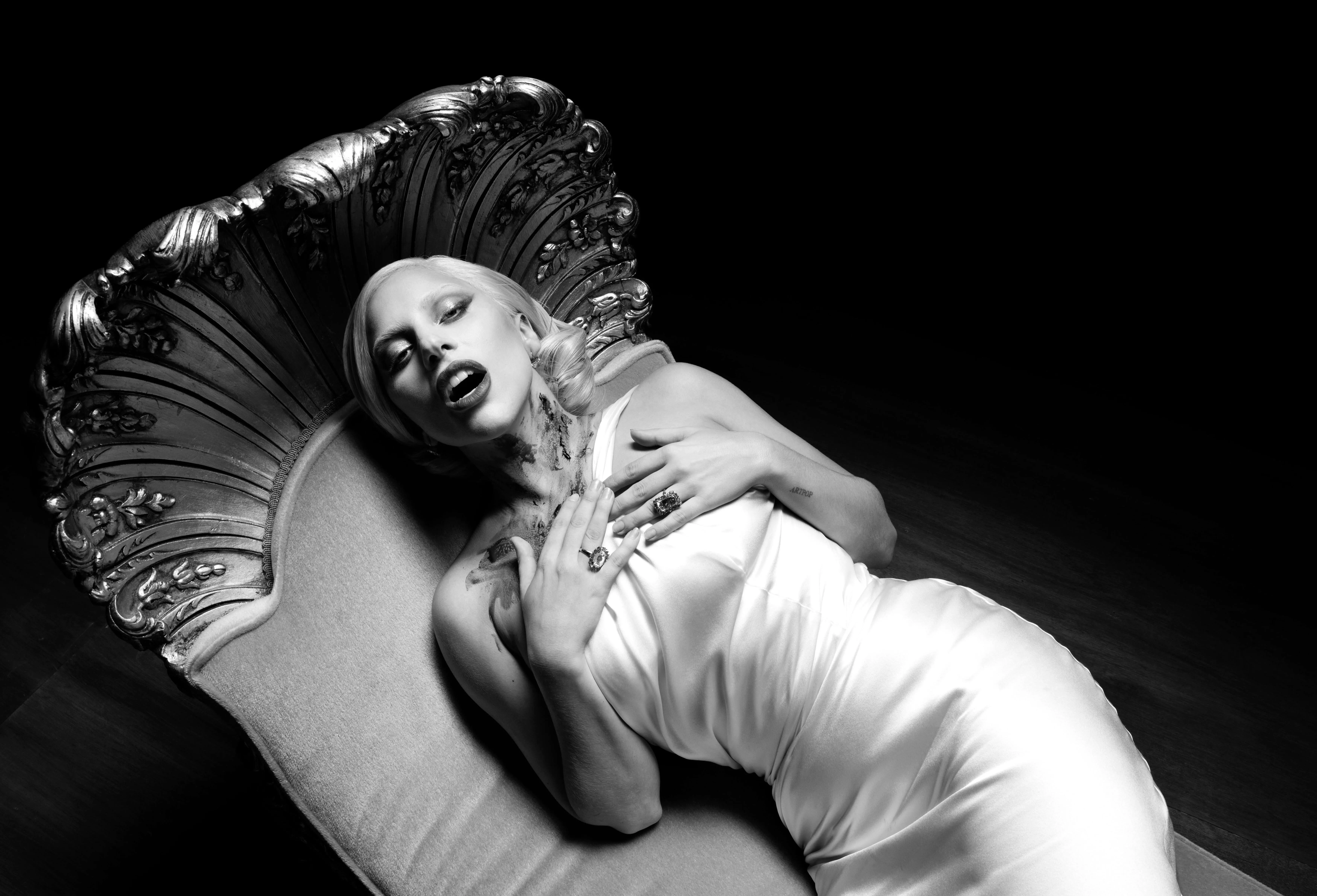 Wallpaper girl, style, black, woman, dark, actress, dark, singer for mobile and desktop, section фильмы, resolution 7000x4762