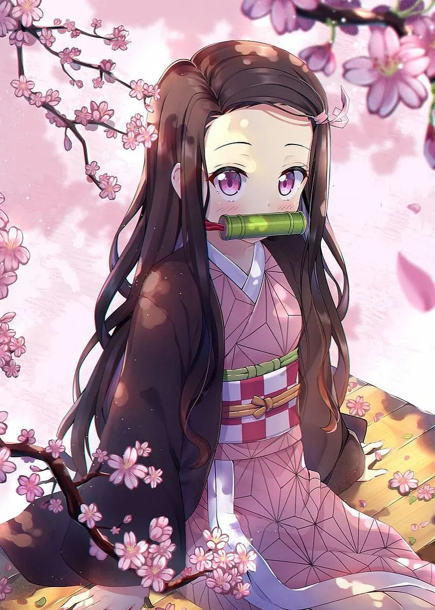 Kawaii Anime Demon Slayer Nezuko Cute HD phone wallpaper