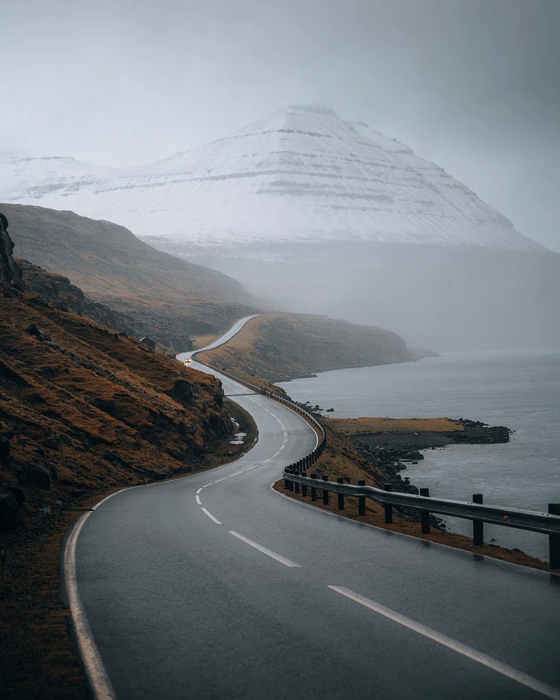 Road phone wallpaper background, scenery