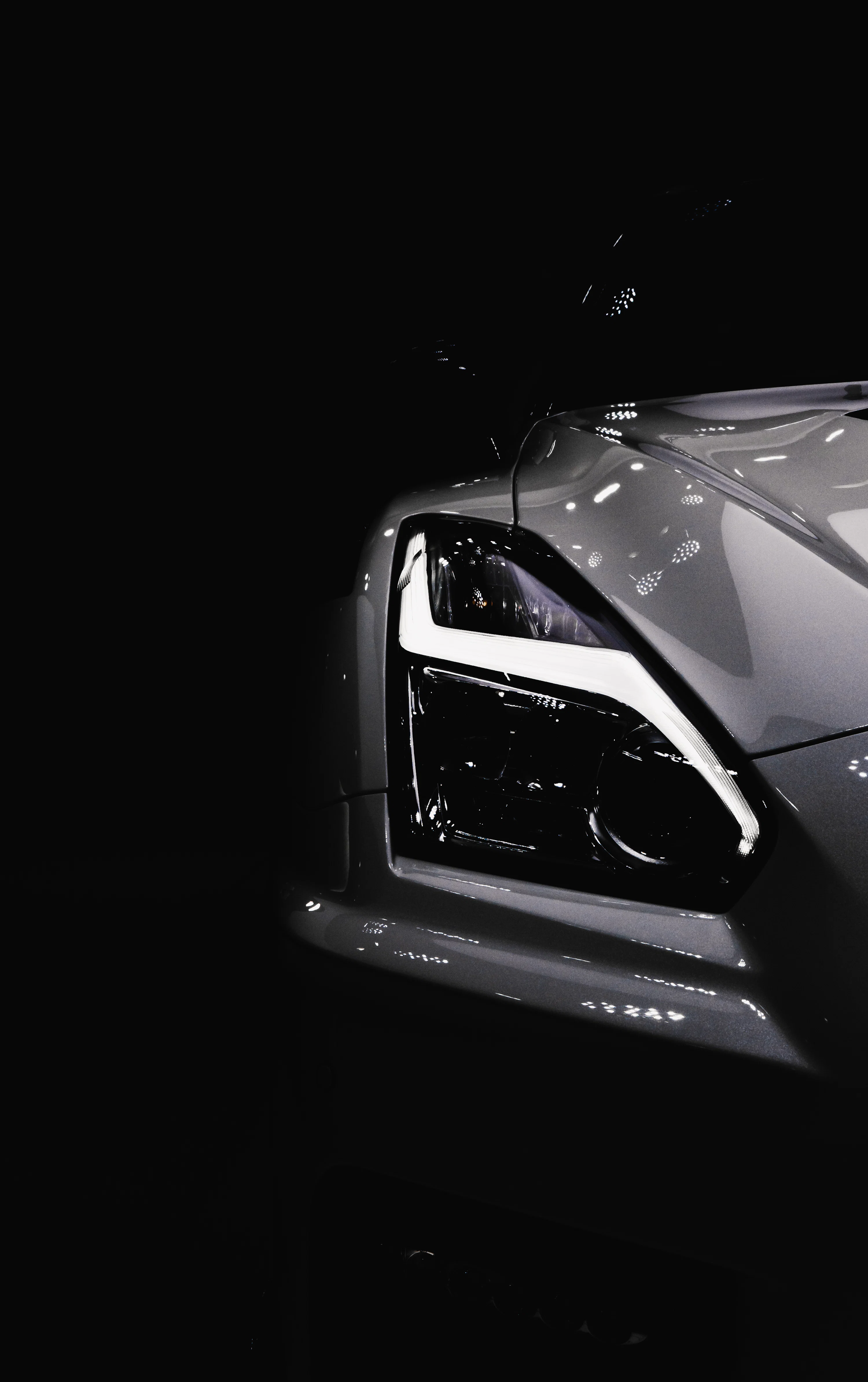 Black And White Car Picture. Download Free Image