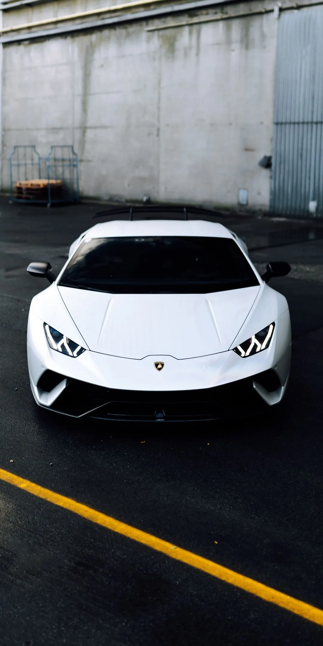 Lamborghini Huracan Wallpaper 4K, White cars