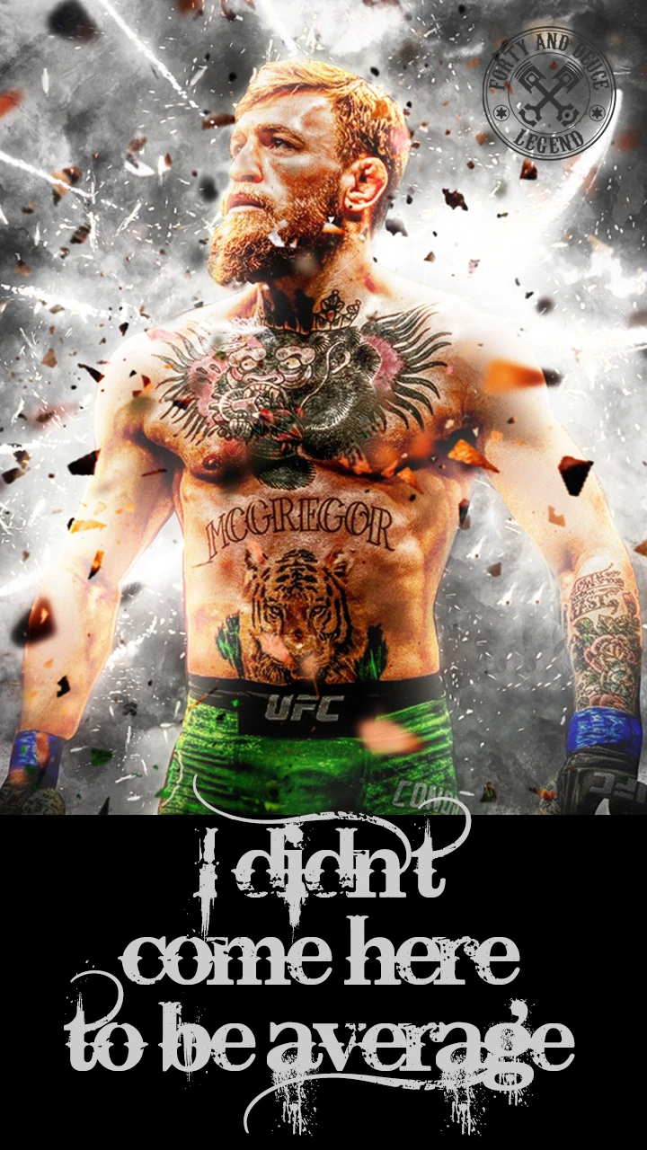 Connor McGreggor Wallpaper HD Phone Wallpaper