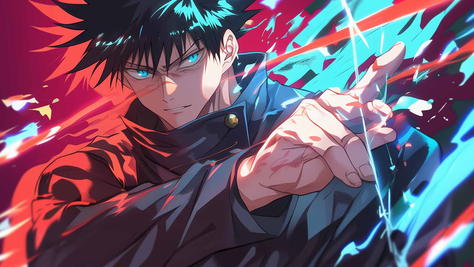 Toji Fushiguro Psychic Power Desktop Wallpaper Wallpaper 4k