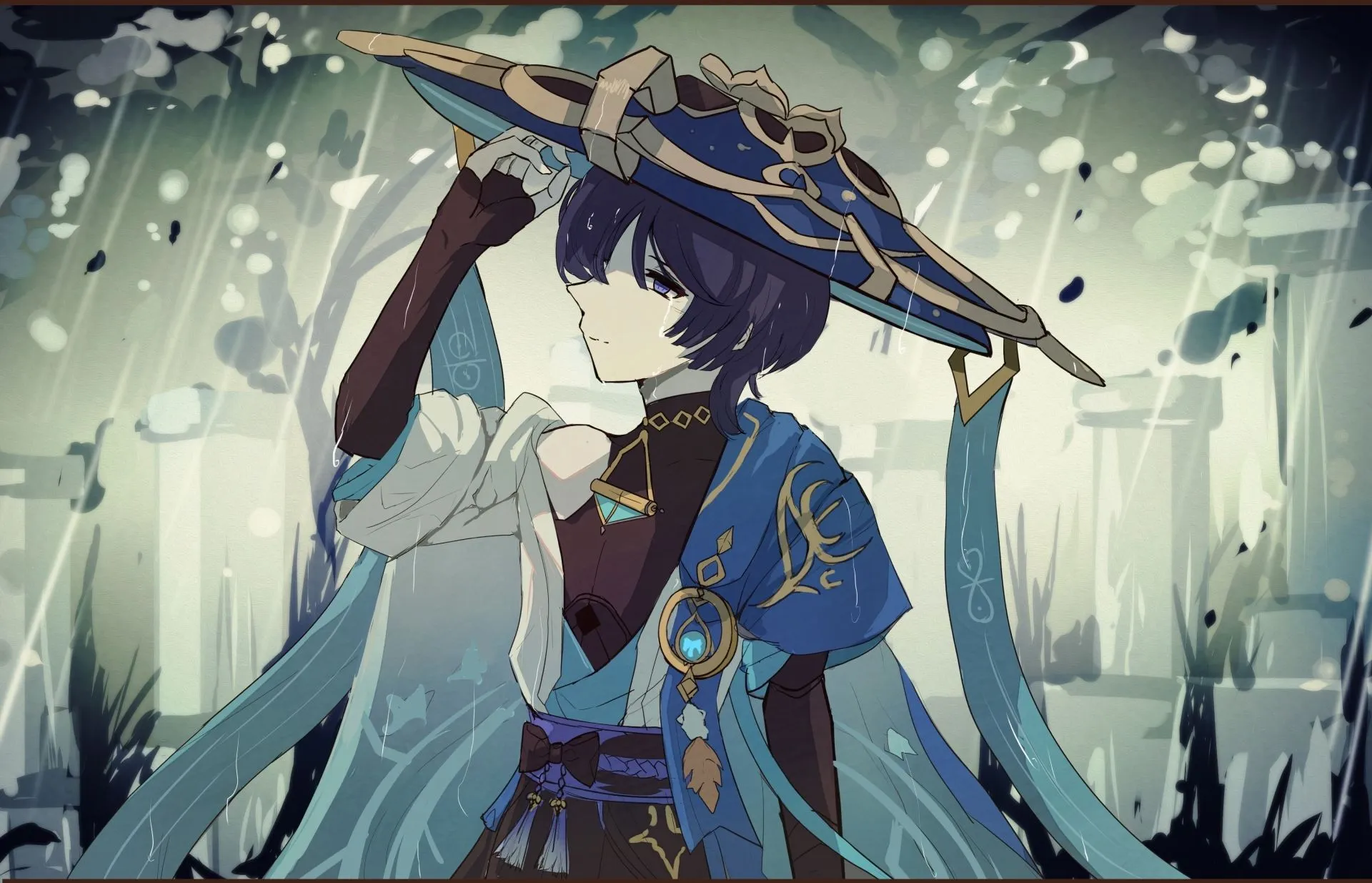 Genshin Impact Scaramouche the Wanderer Wallpaper, HD Games 4K Wallpaper, Image and Background