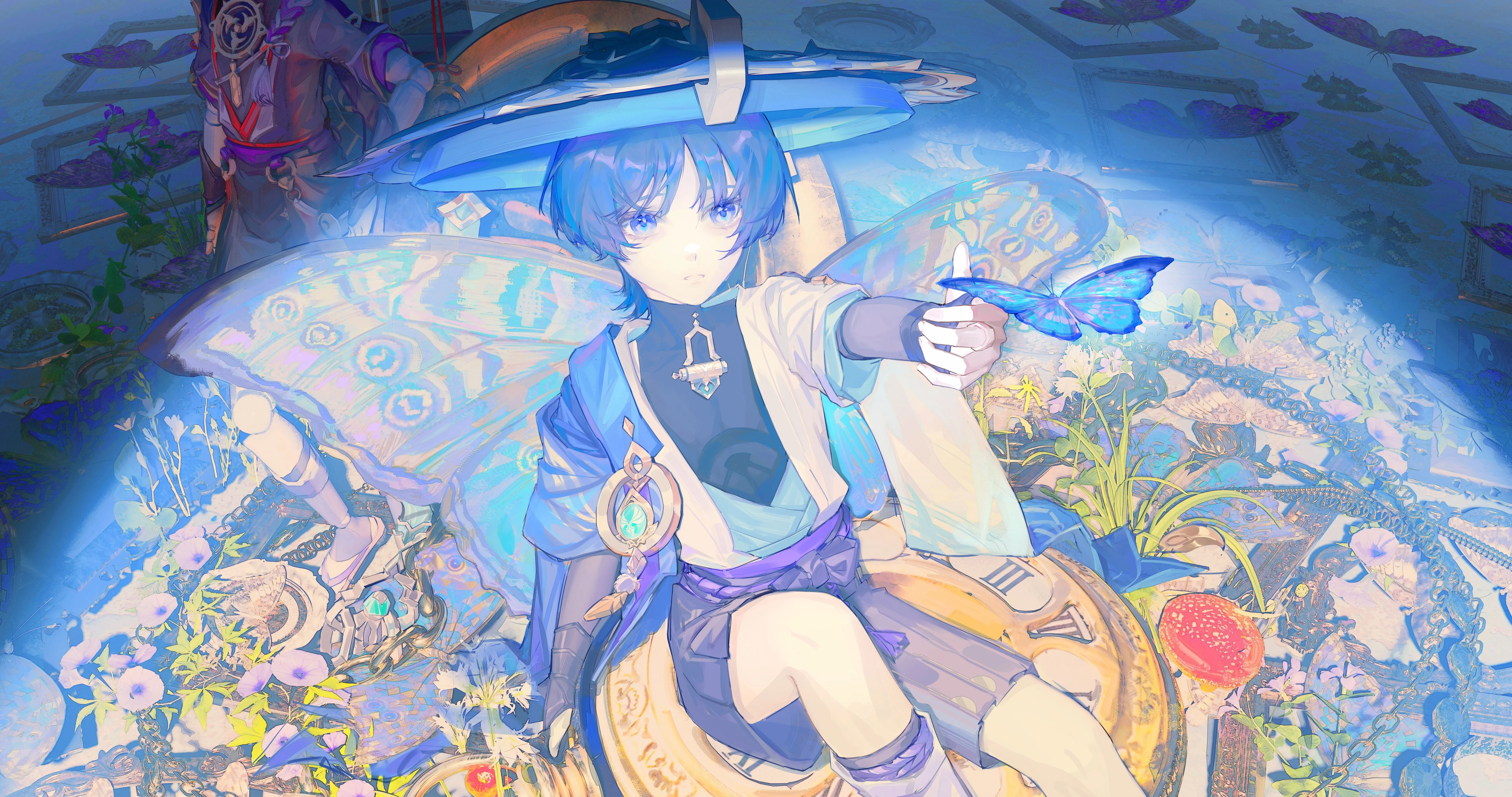 Wanderer (Genshin Impact) HD Wallpaper by Vinegar Painting Anime Image Board