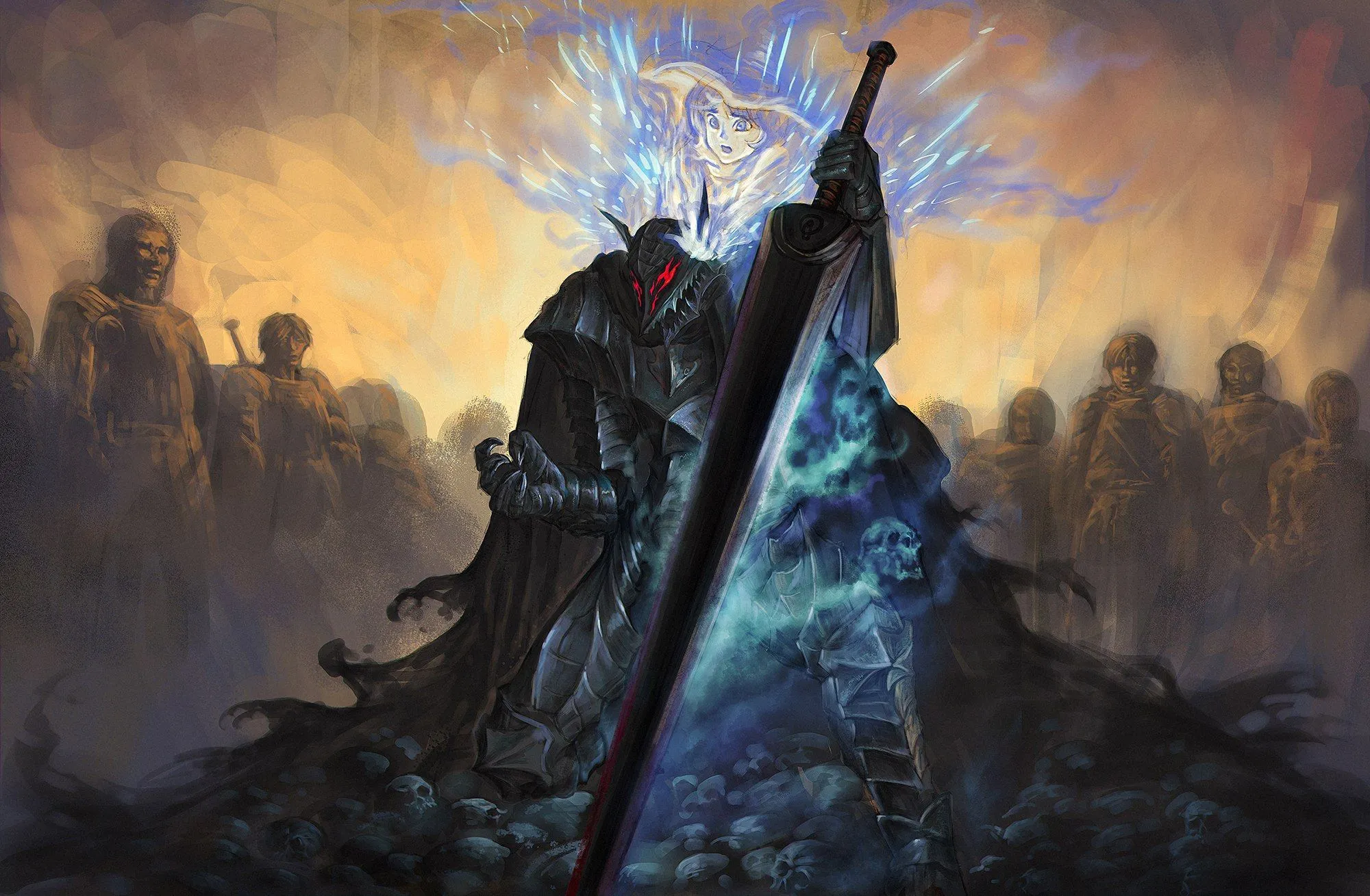 Desktop wallpaper: Guts (Berserk), Berserk, Anime 4K free download for PC. 808749