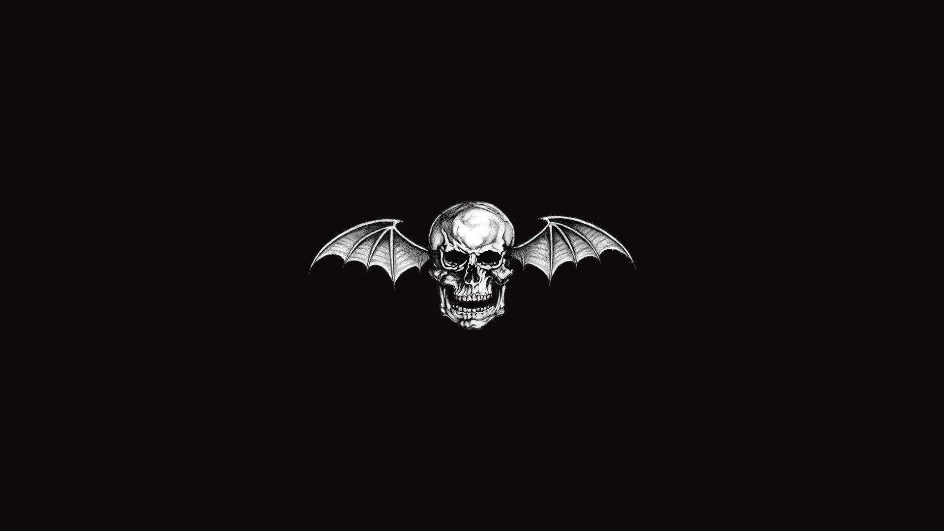 Avenged Sevenfold Deathbat Logo HD Wallpaper