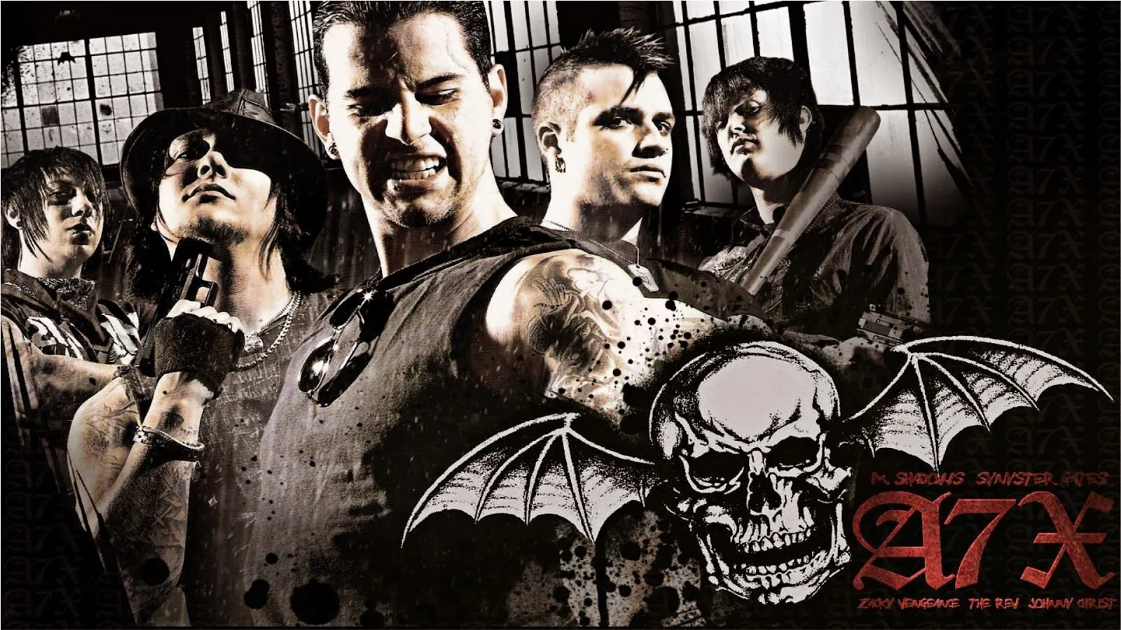 Wallpaper Avenged Sevenfold HD Terbaru Deloiz Wallpaper
