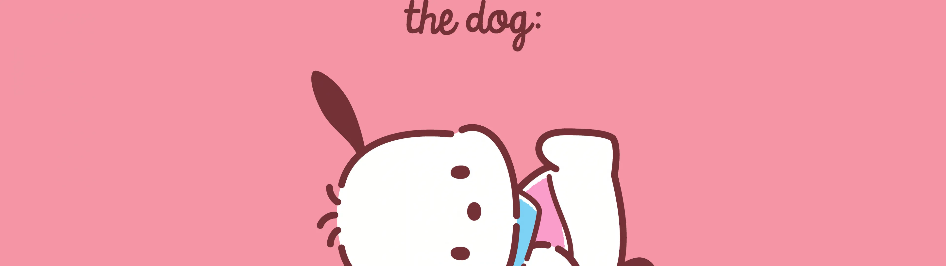 Sanrio Wallpaper 4K, Pochacco, Cute cartoon, 5K