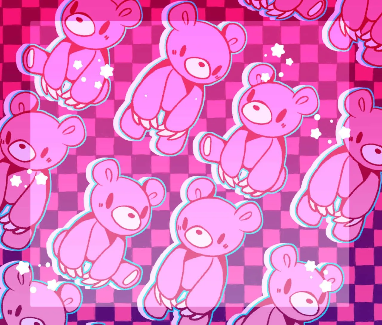 Gloomy Bear Wallpaper