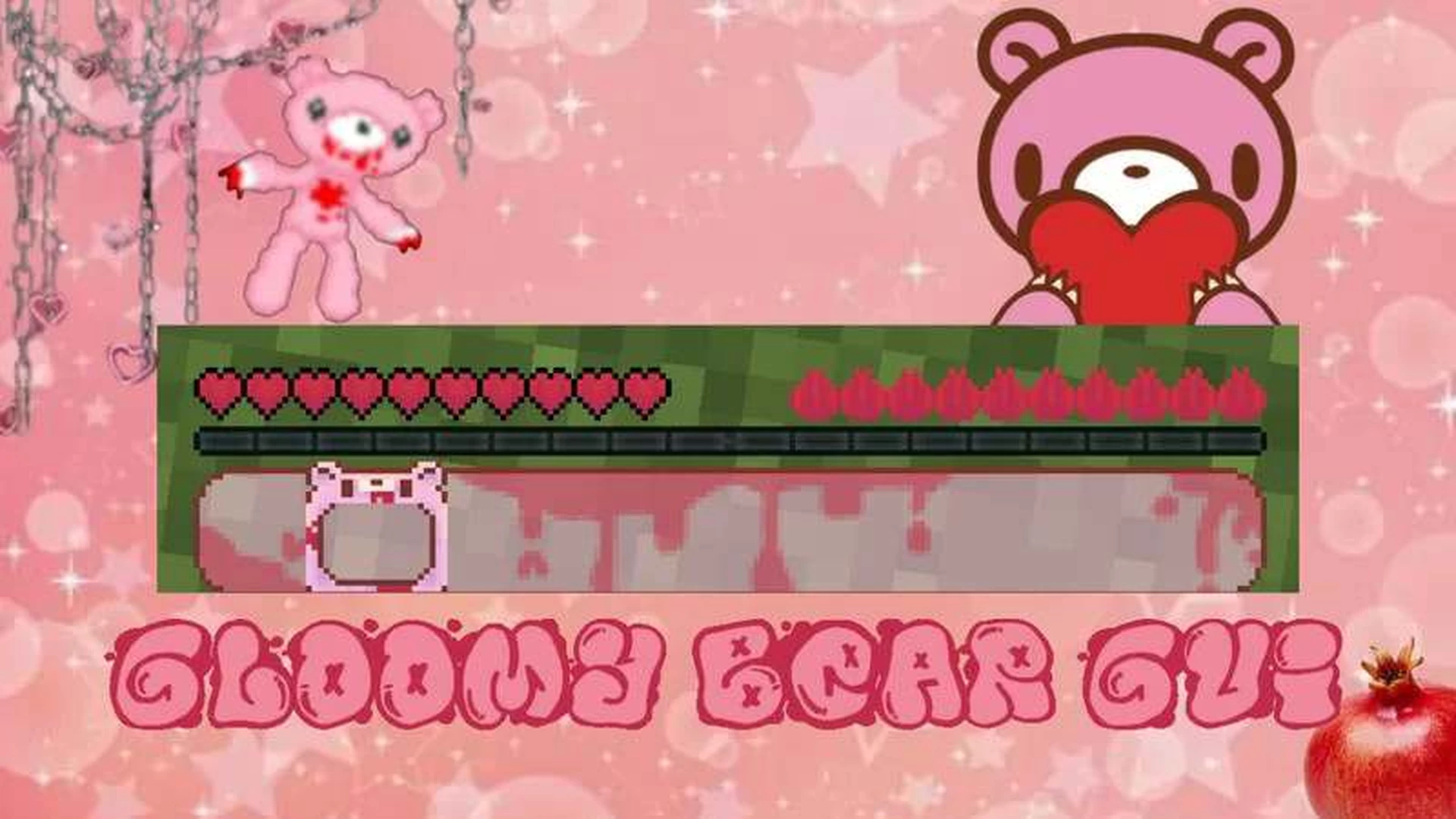 ꒦꒷♡ Gloomy Bear Gui ♡꒷꒦︶ -bedrock port- Minecraft Texture Pack