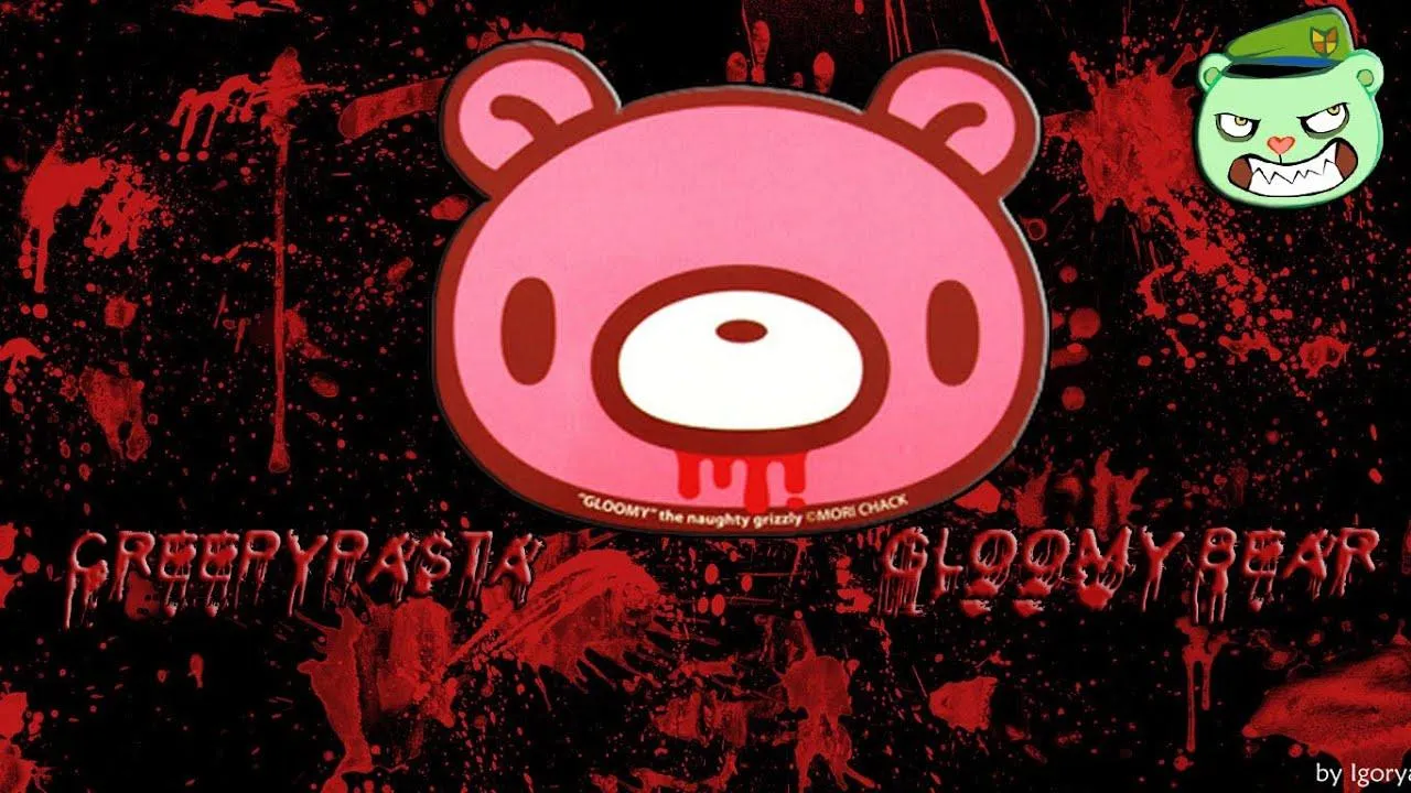 Gloomy Bear Wallpaper