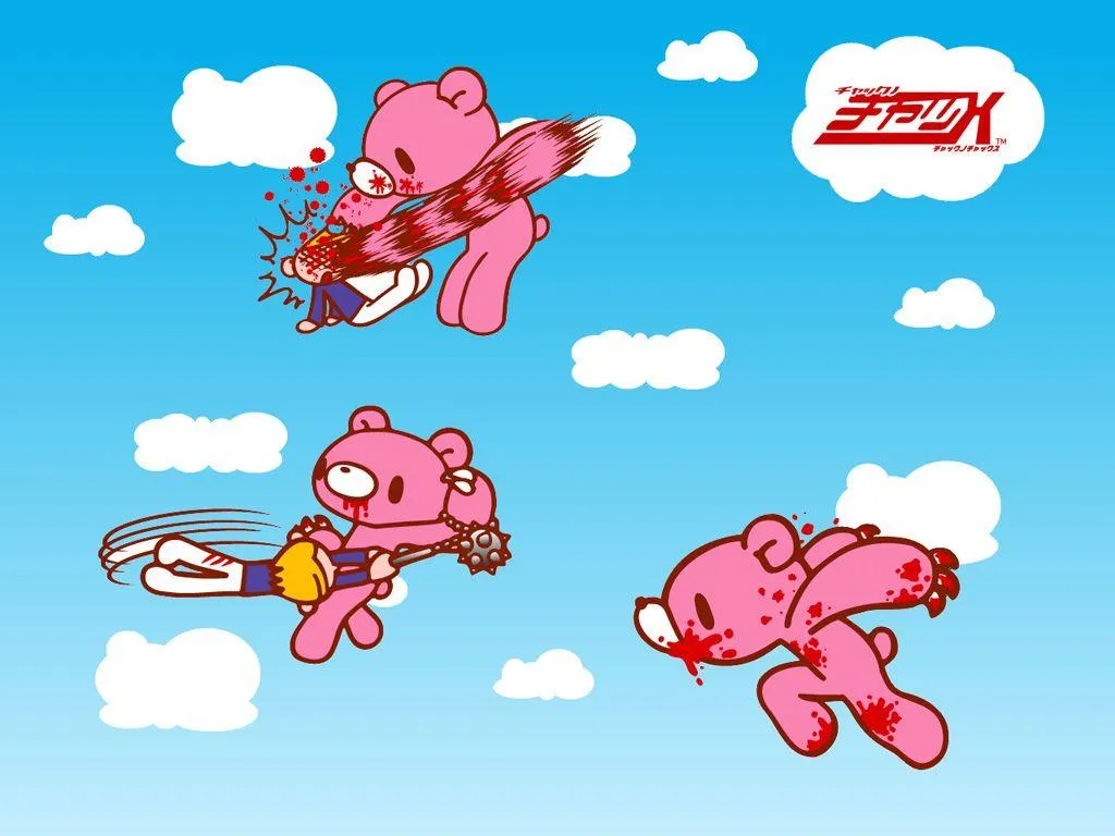 Gloomy Bear Wallpaper